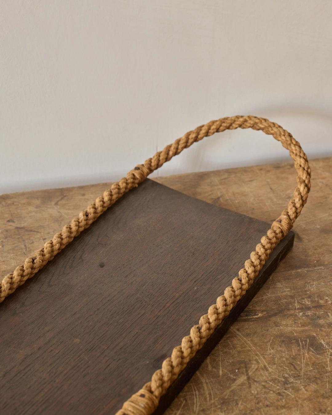 Wood and Rope Serving Board