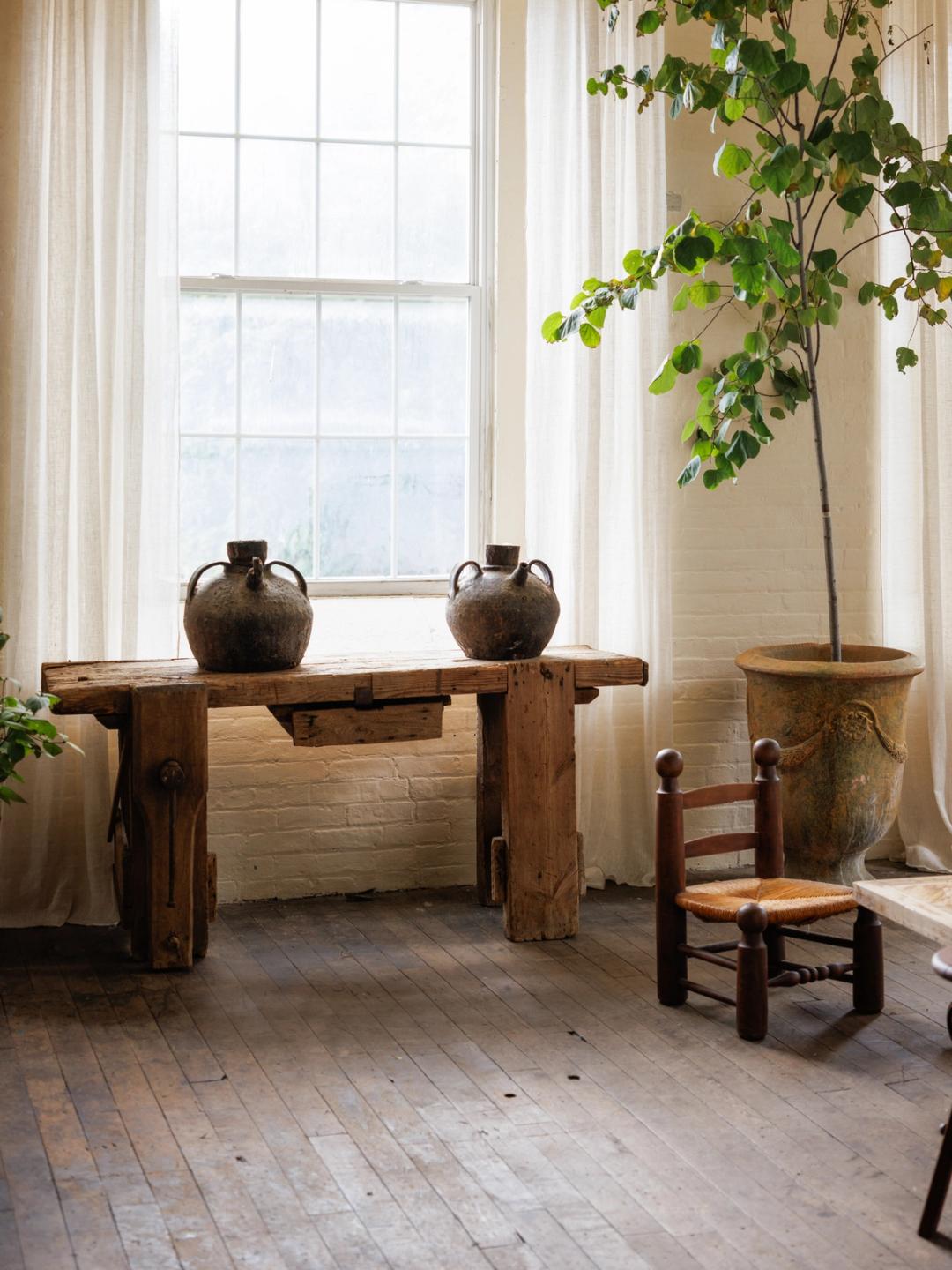 French Low Fireplace Chair