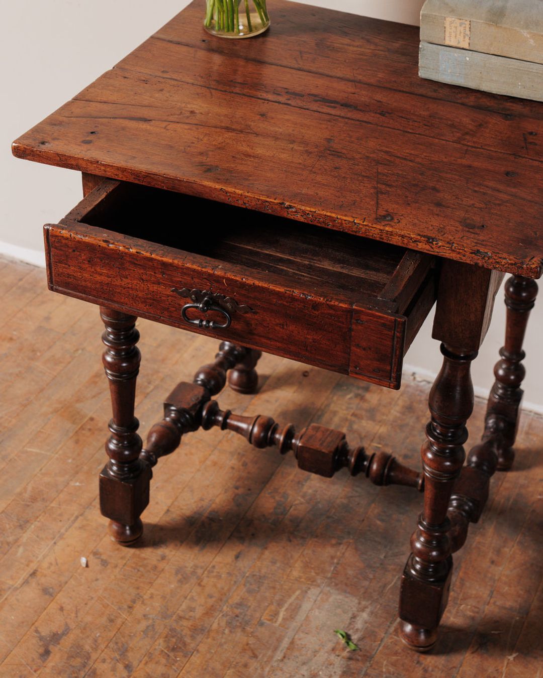 18th c. Walnut Side Table
