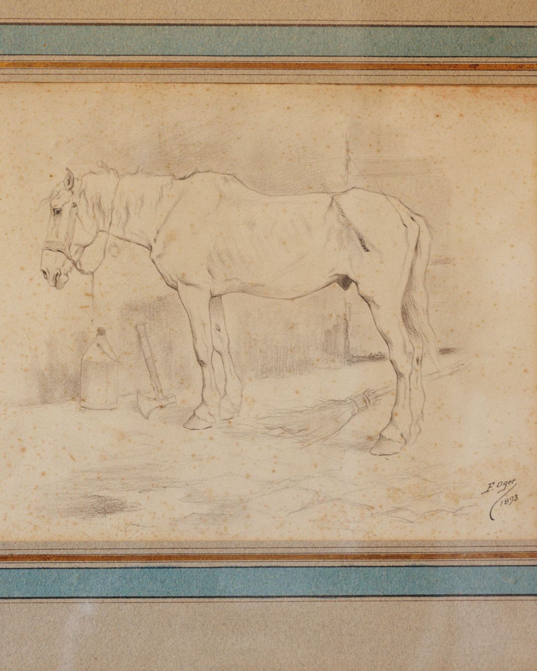 Le Cheval Sketch Artwork