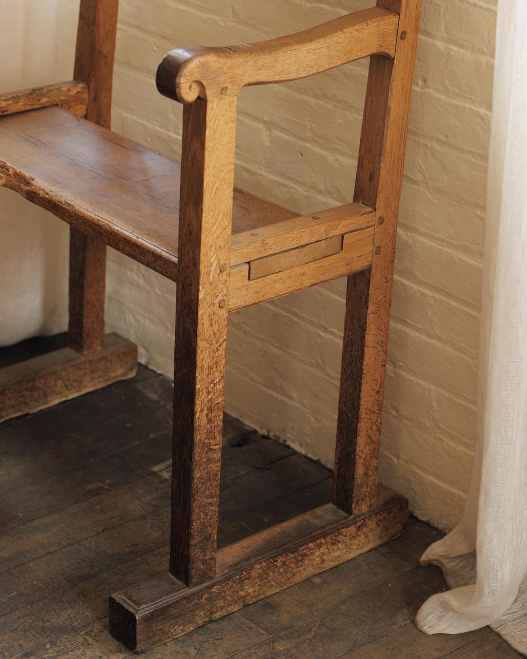 Oak Monastery Chair
