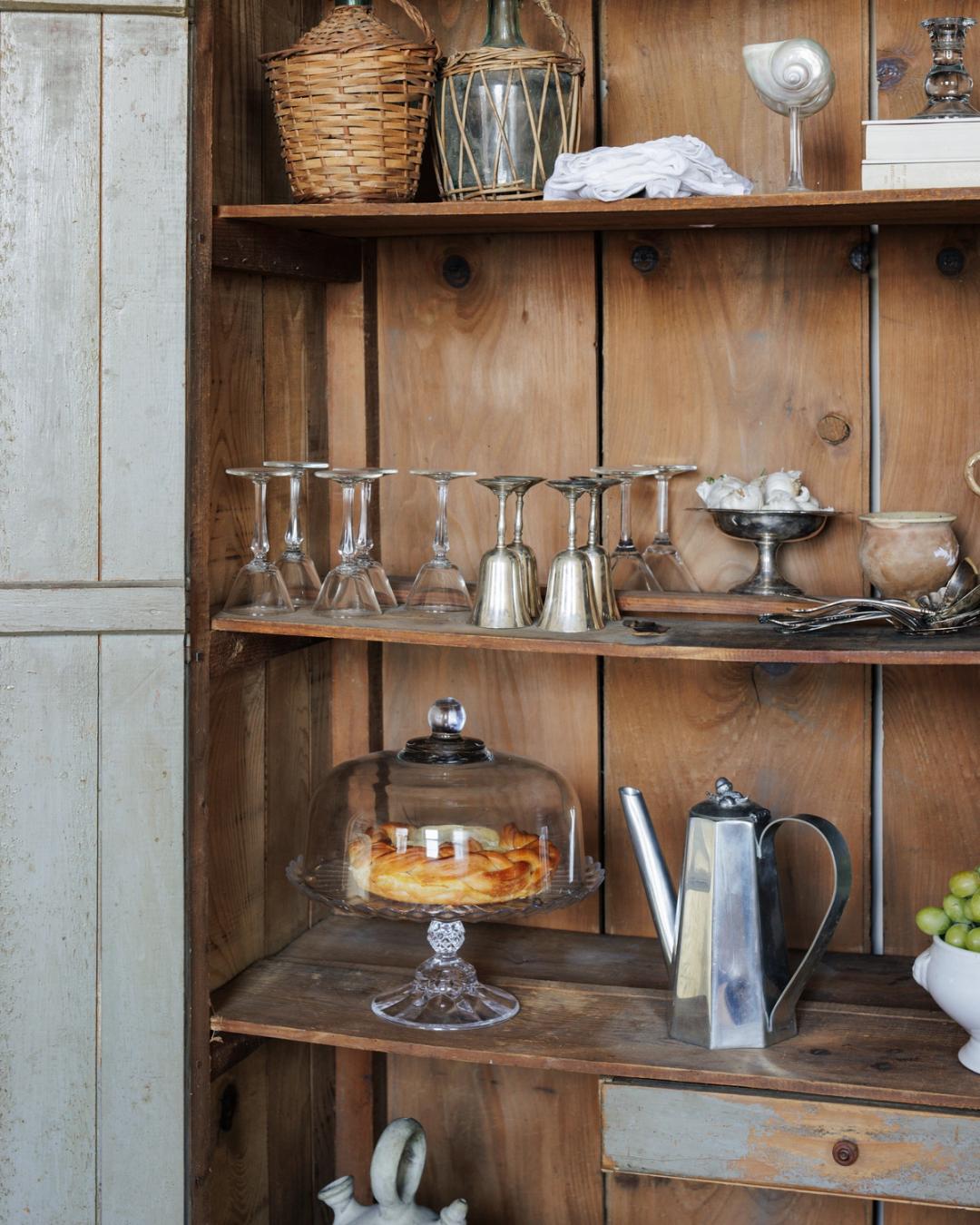 Antique Painted Cupboard