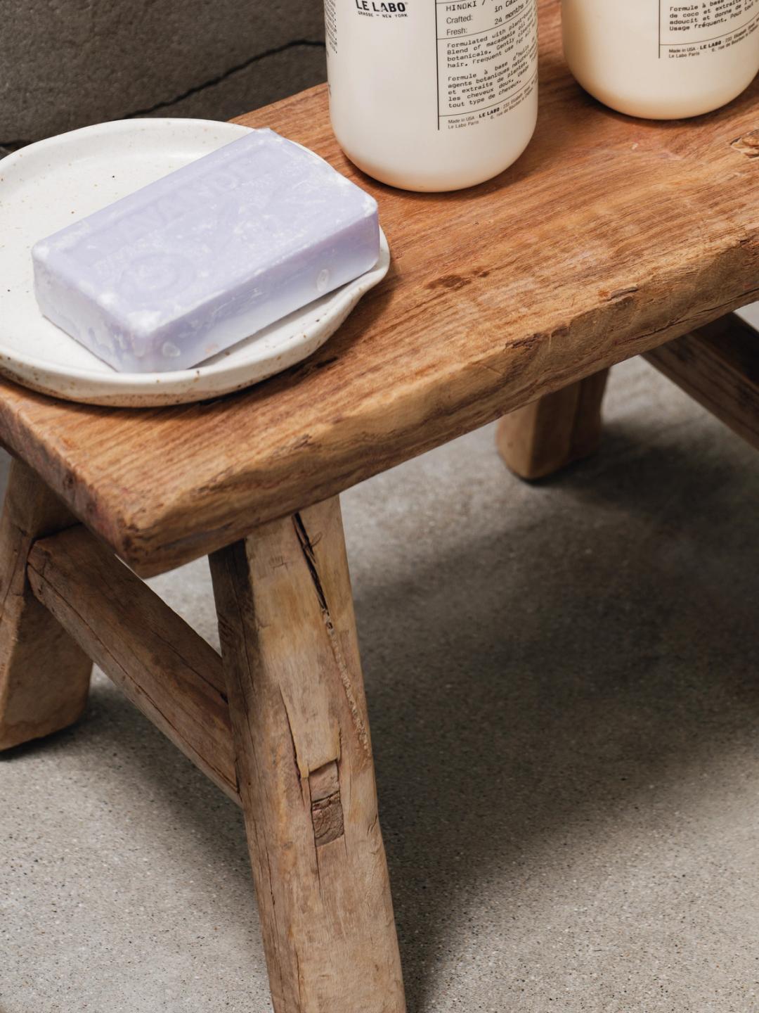 Elmwood Stool