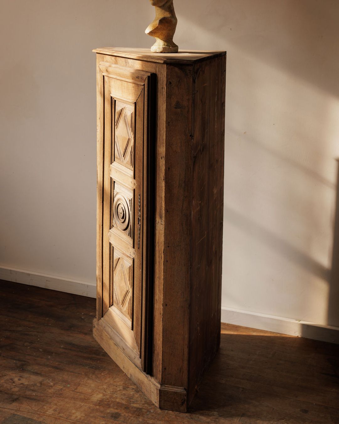 19th c. Corner Cabinet