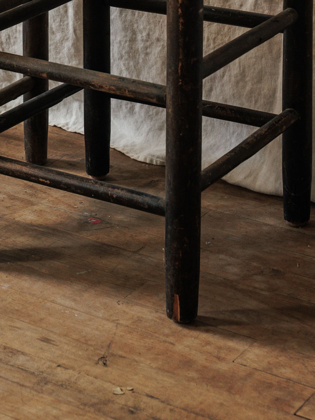 Straw Seat Stool