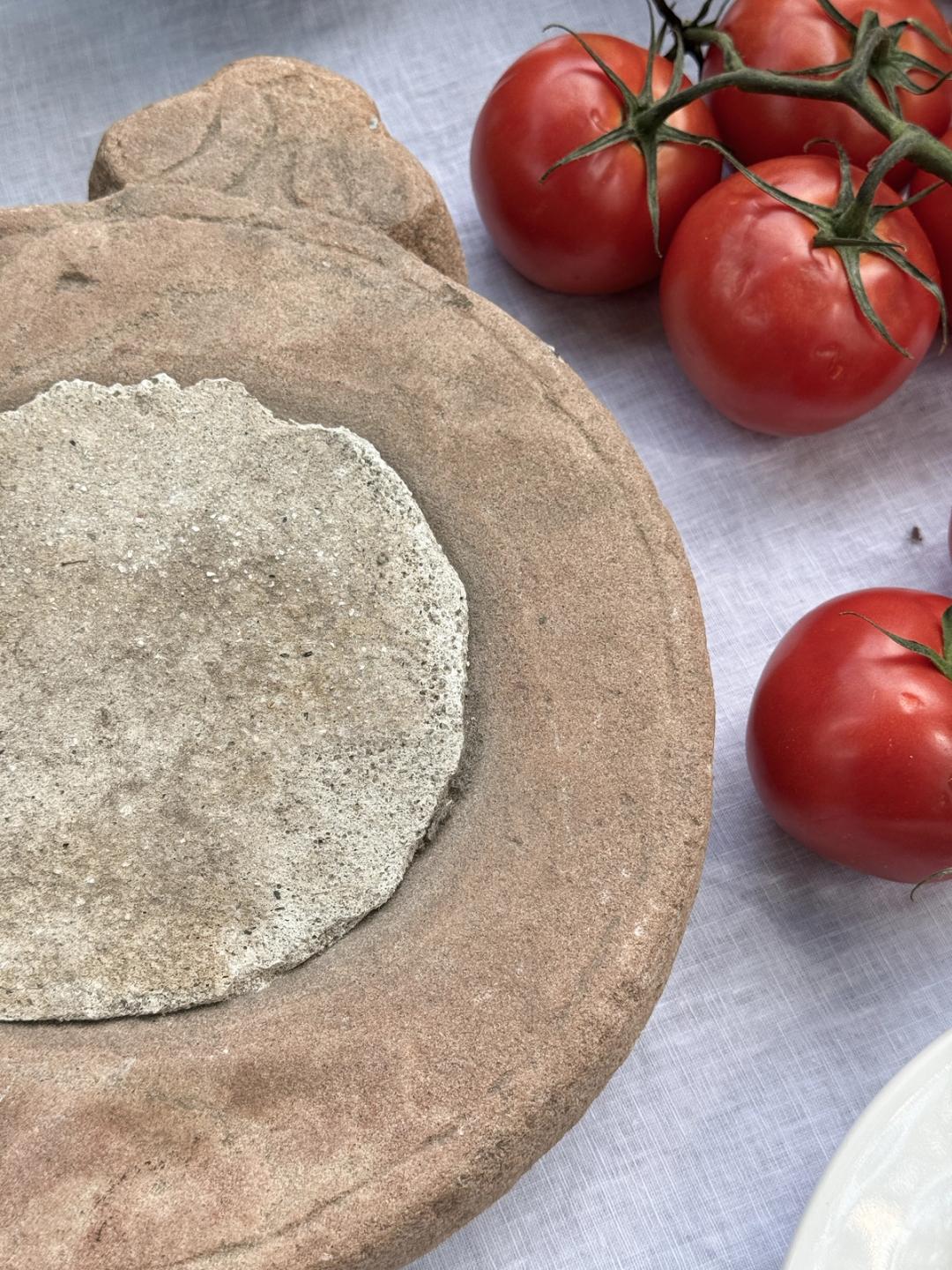 Round Terracotta Chapati Board