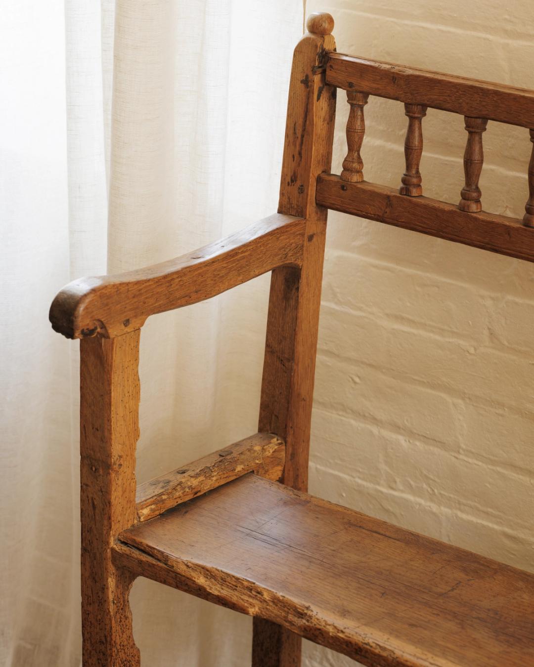 Oak Monastery Chair