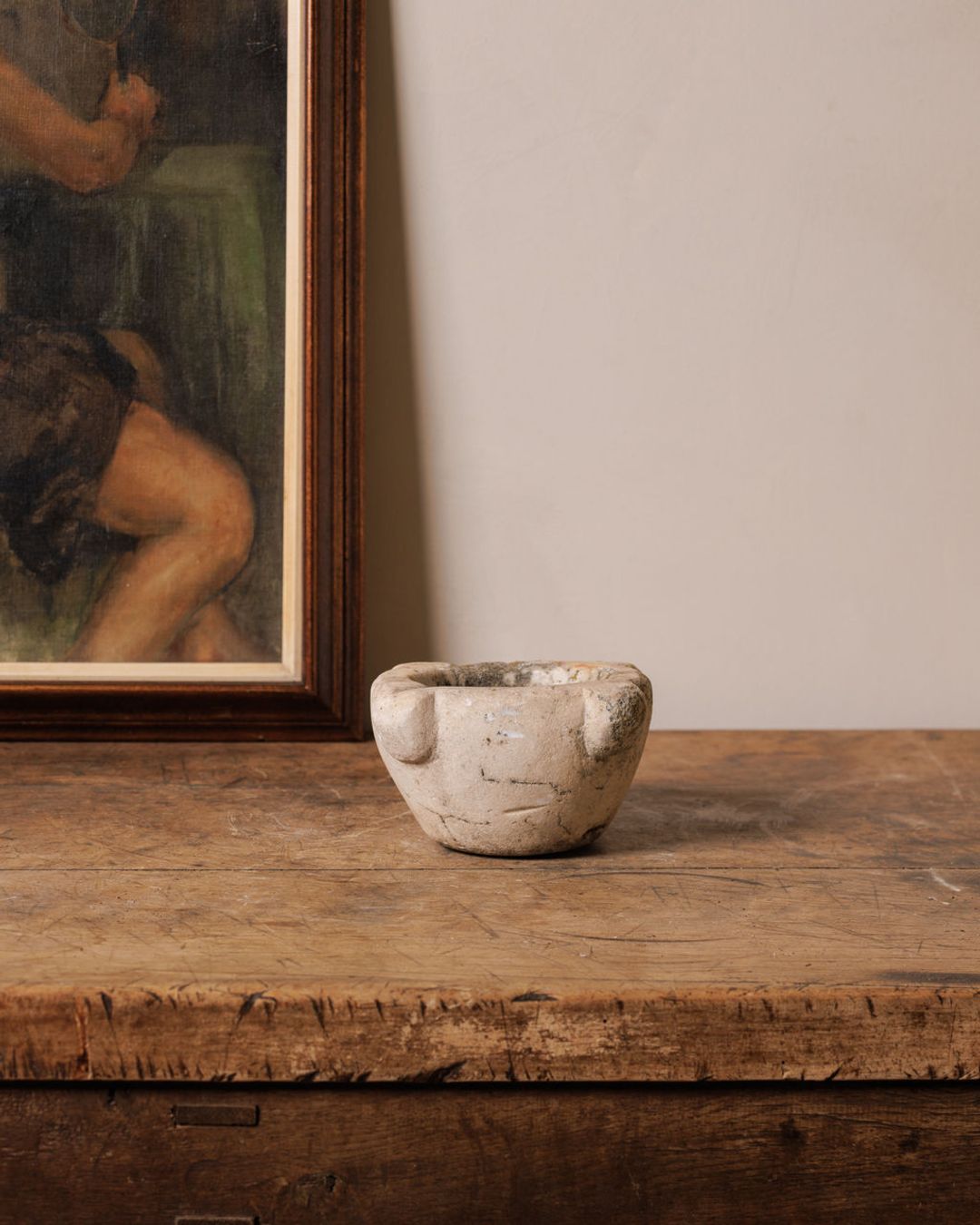 Patina Spanish Marble Mortar - 6