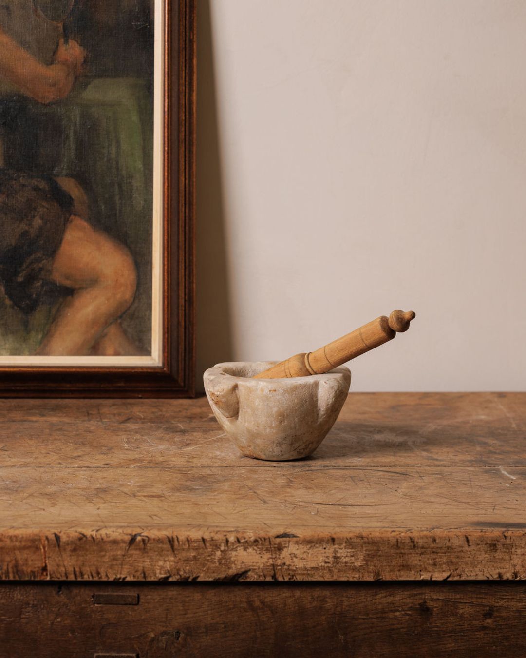 French Mortar and Pestle