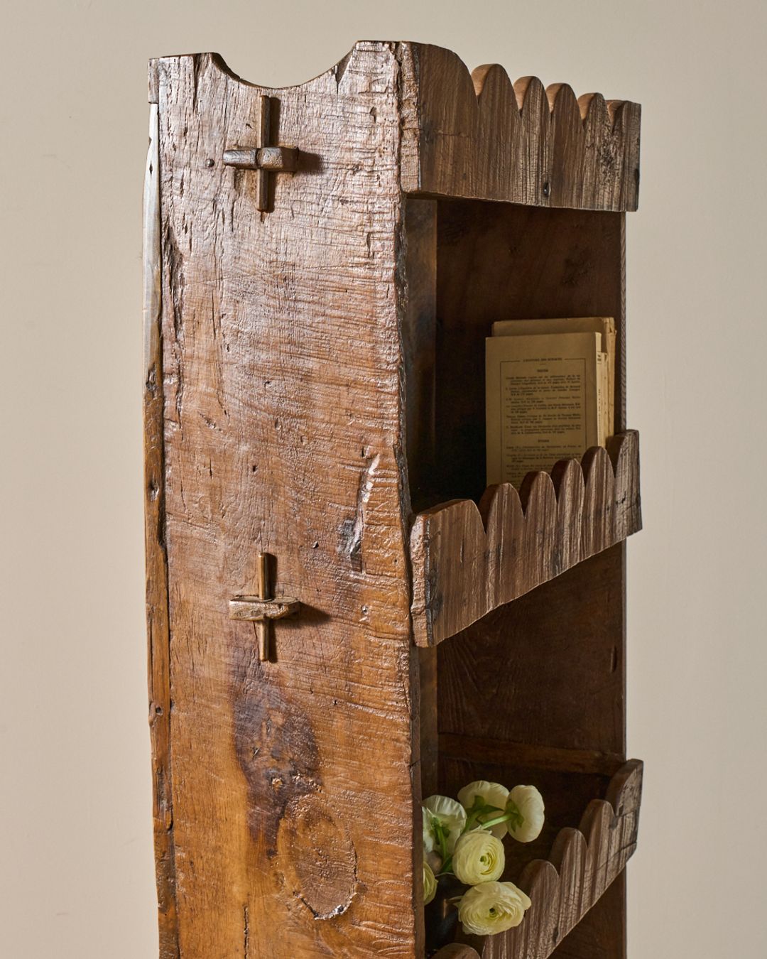 Rare Italian Scallop Cupboard