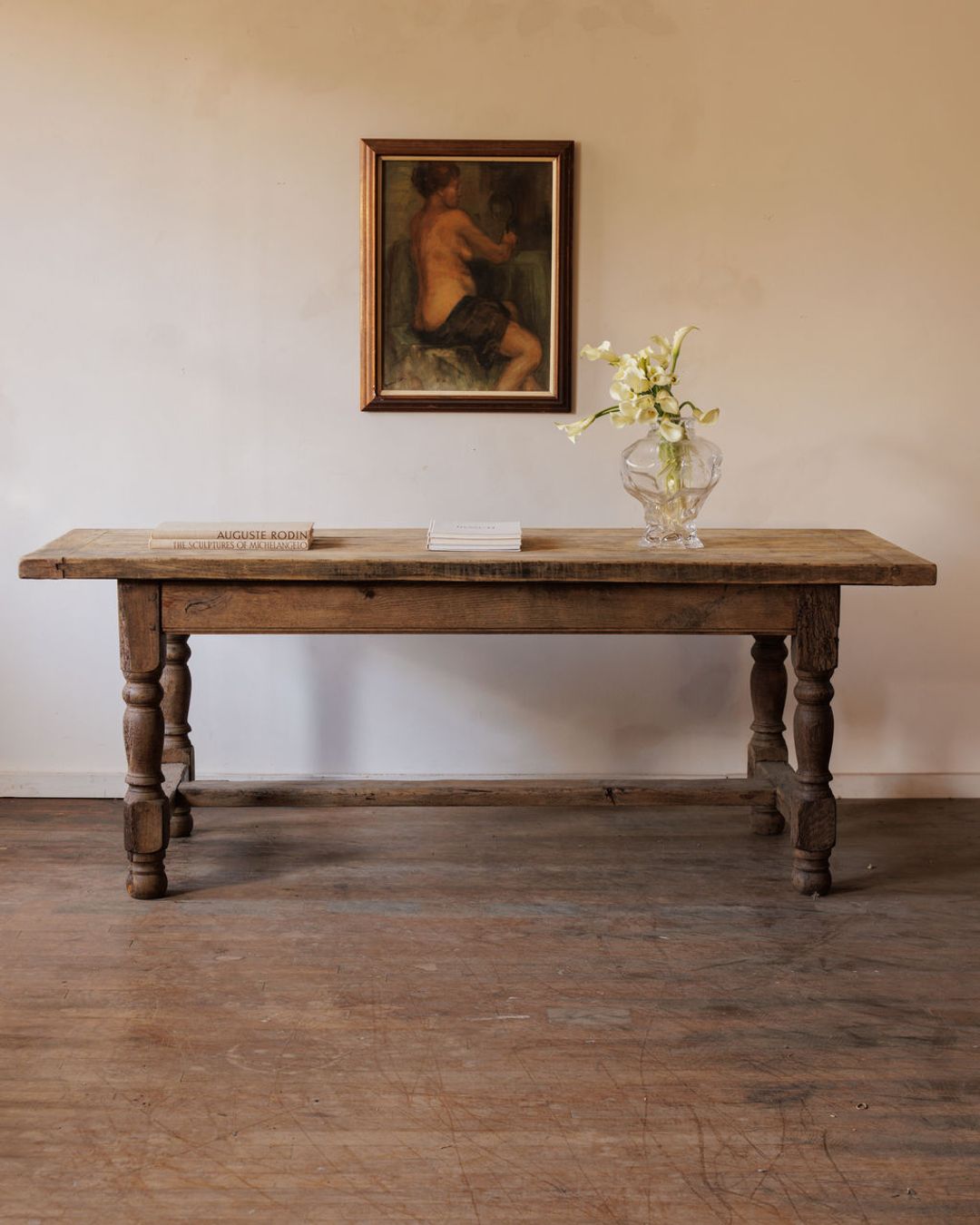 French Oak Farm Table