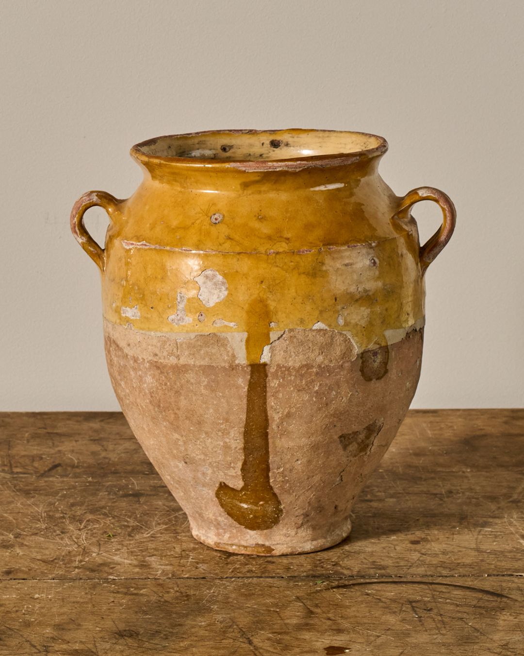 Yellow Confit Pot