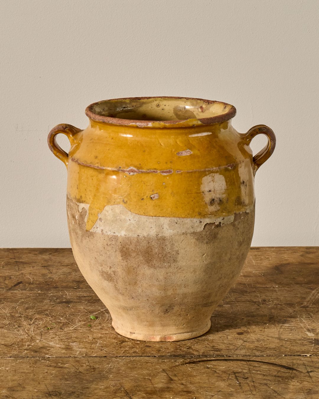Yellow Confit Pot