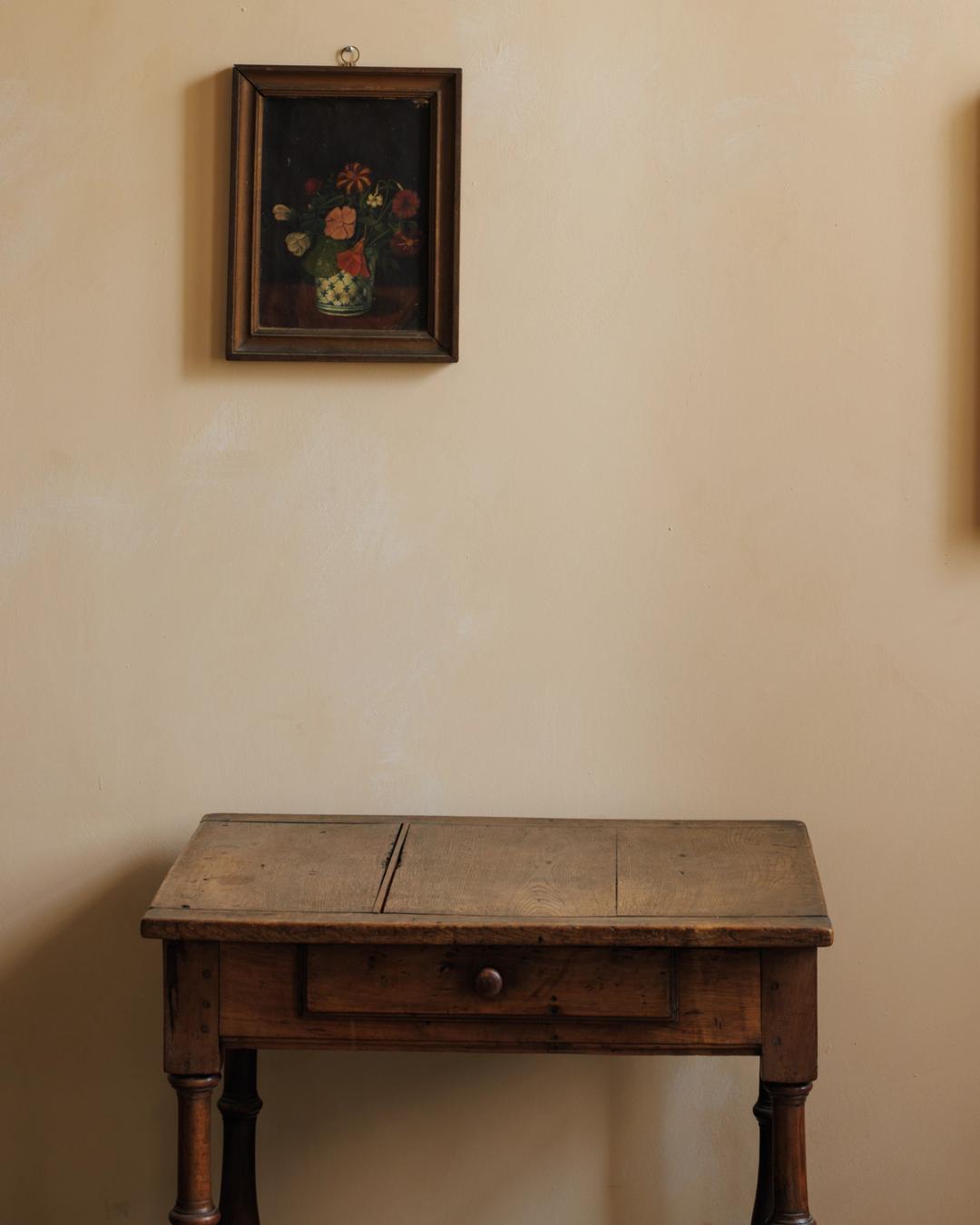 Antique Framed Flower Painting