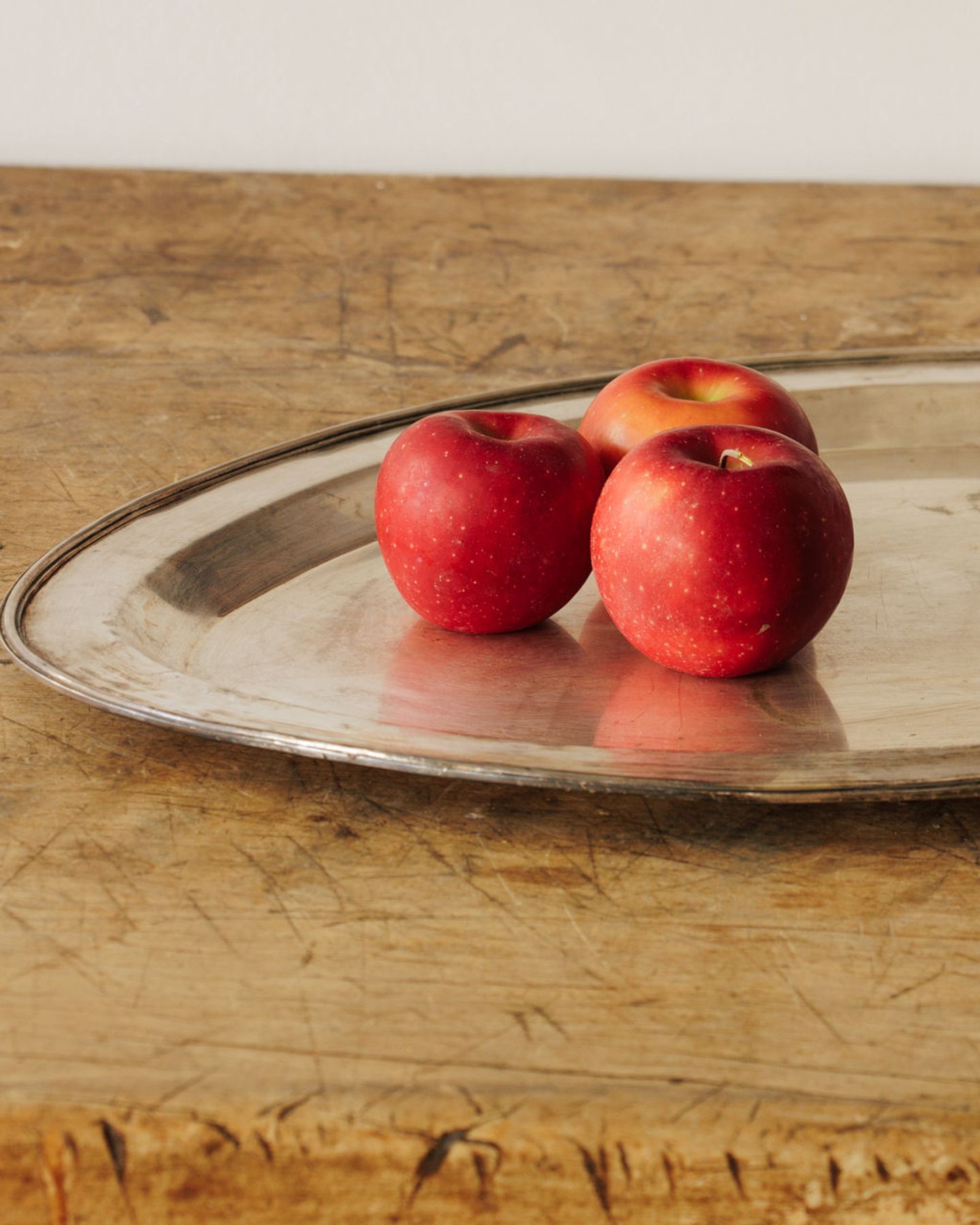 Spanish Hand Hammered Silver Tray