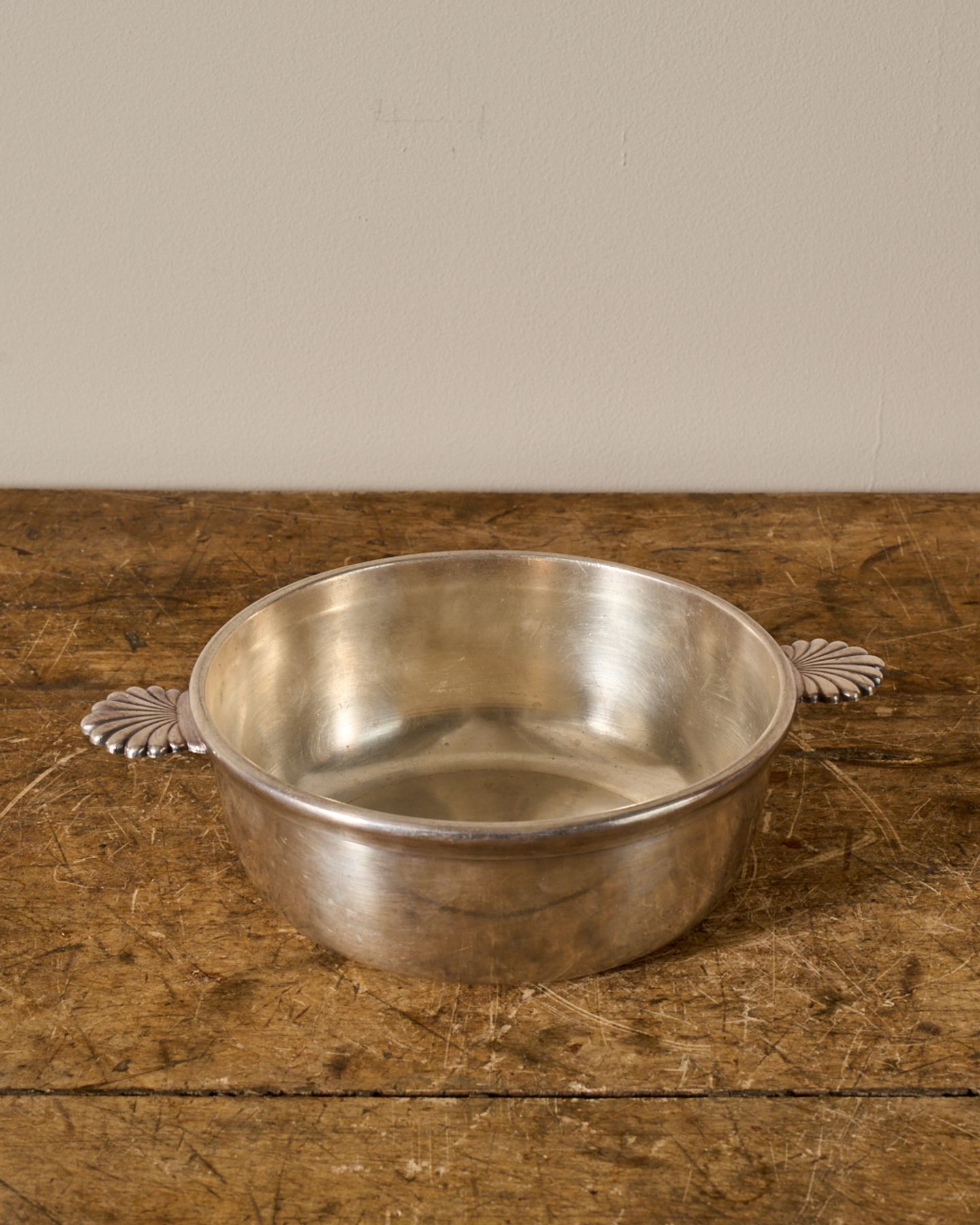 Silver Shell Dish