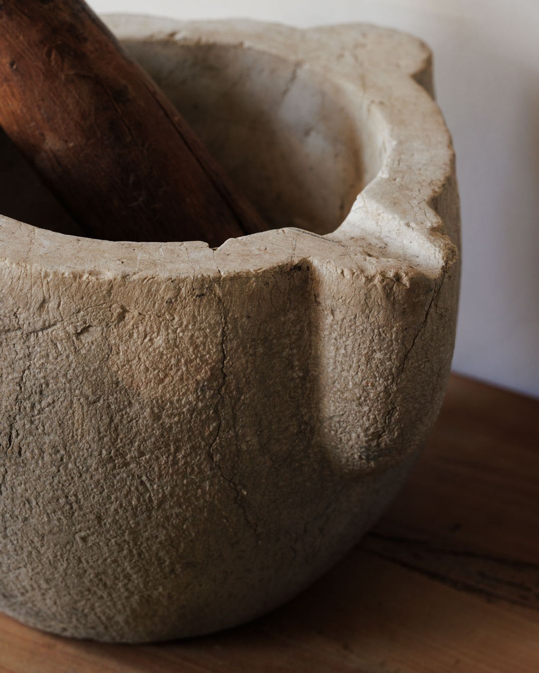 Monumental French Antique Mortar and Pestle