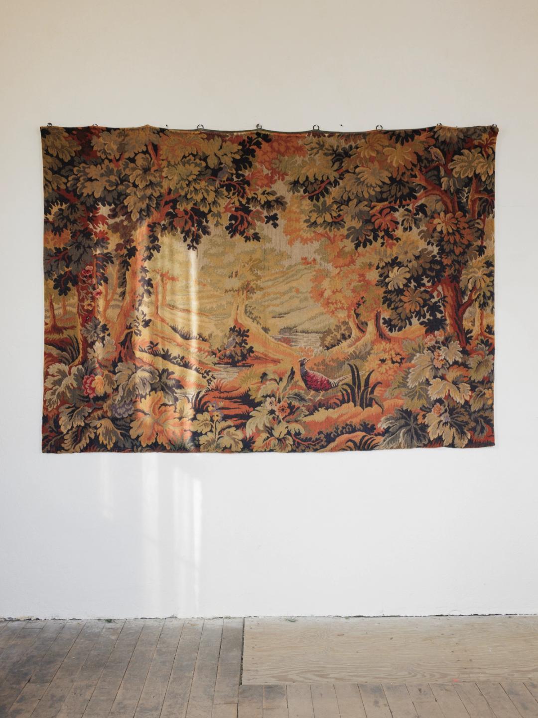 Tapestry - Forest and Pheasant