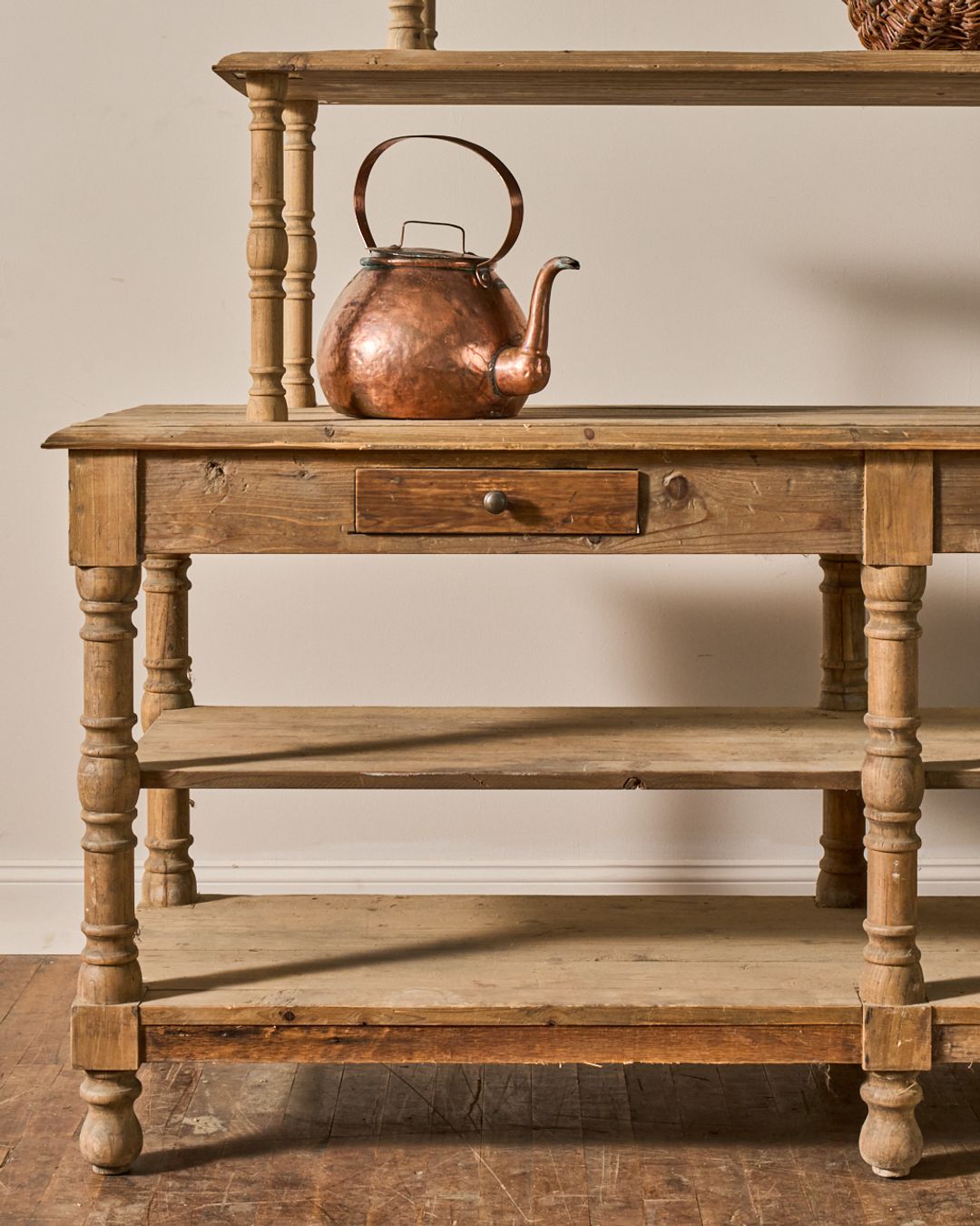 19th c. French Grocery Shelf