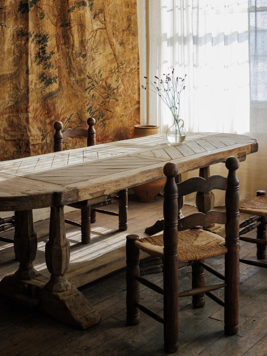 Oak Monastery Table