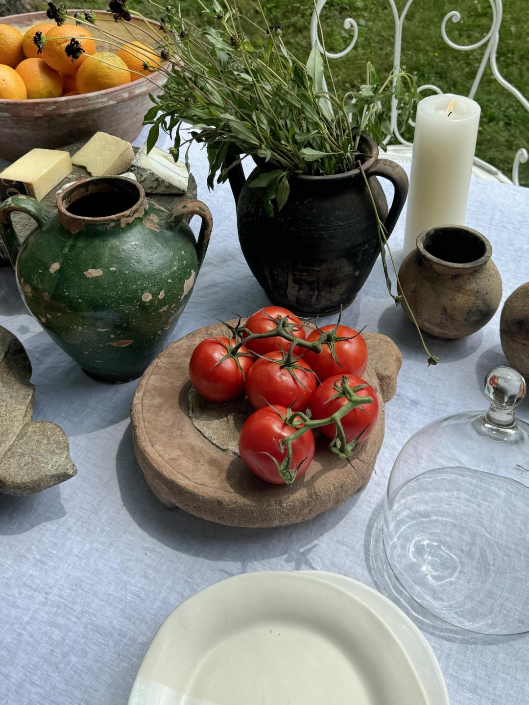 Round Terracotta Chapati Board