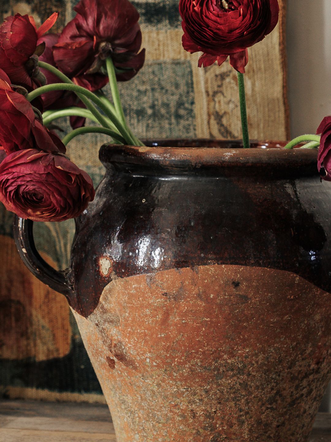 Brown Confit Pot