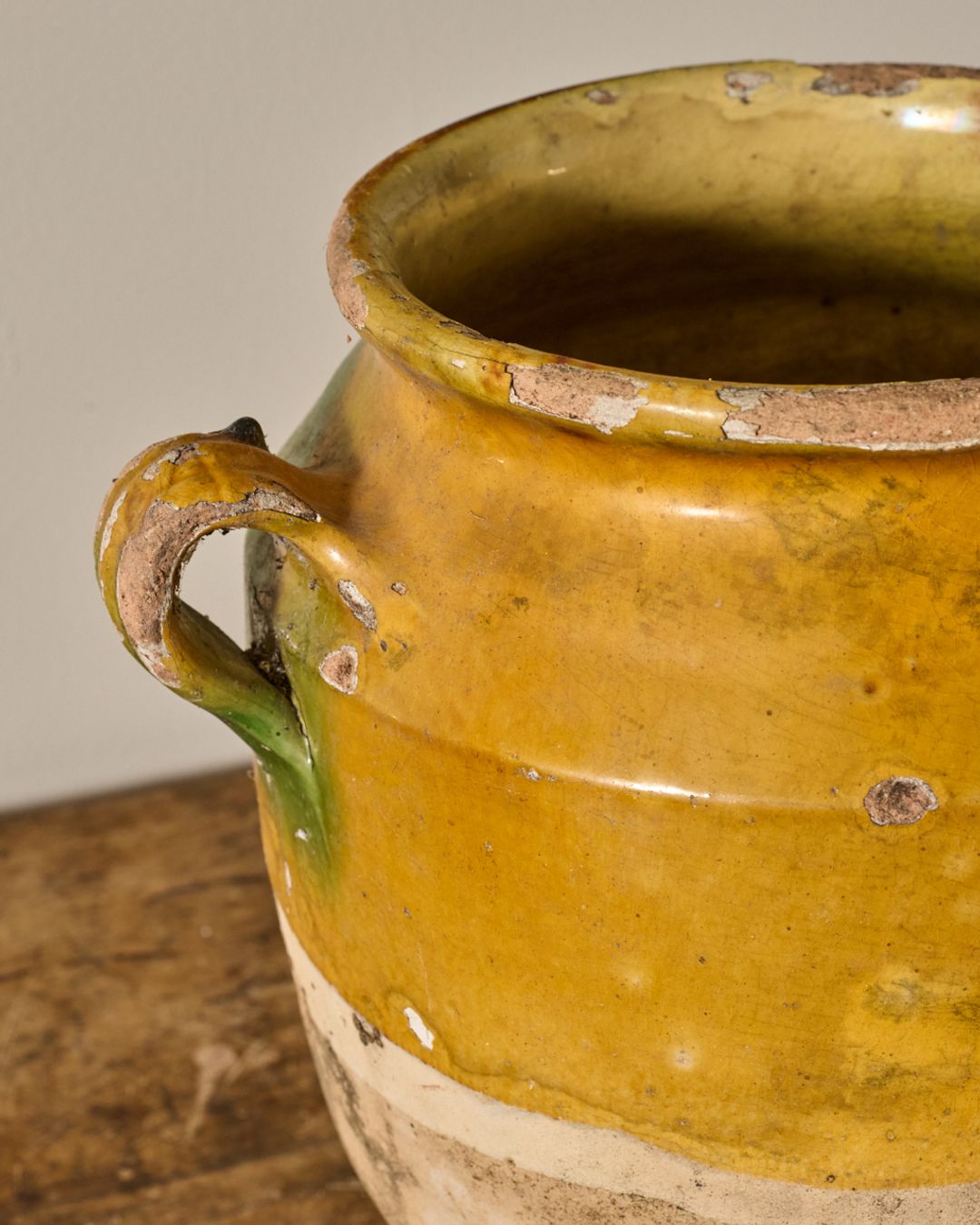 Rare Yellow Confit Pot- IV
