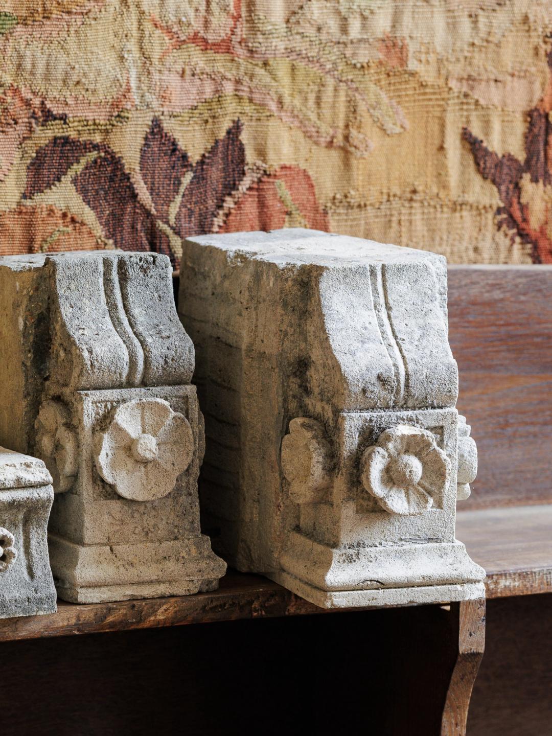 Pair of Chateau Bookends