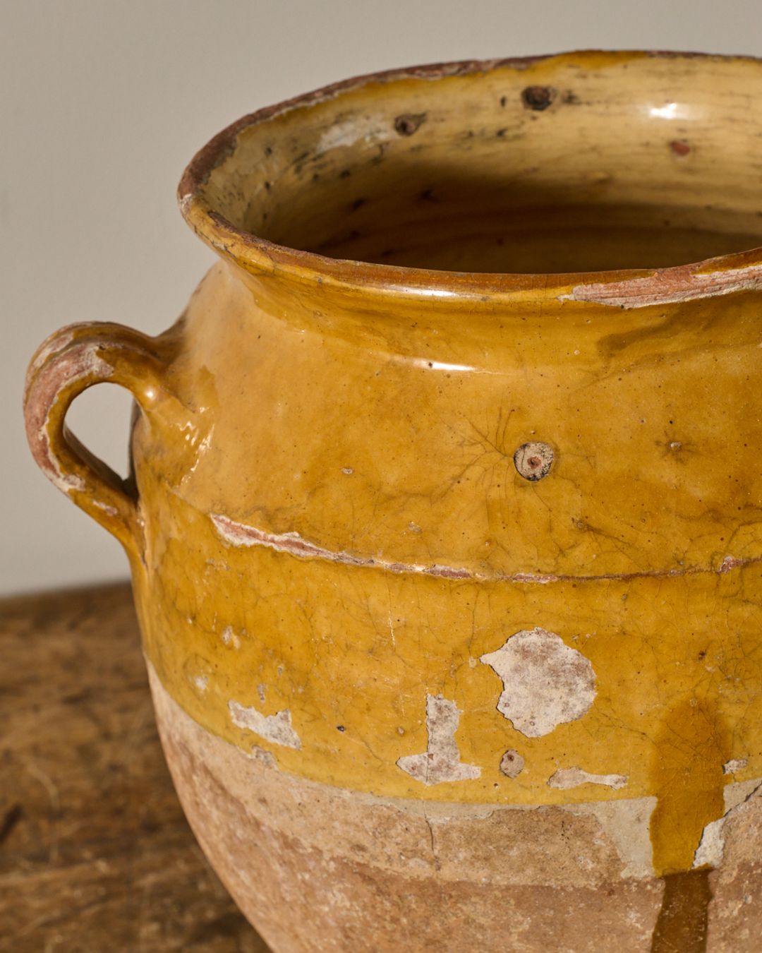 Yellow Confit Pot