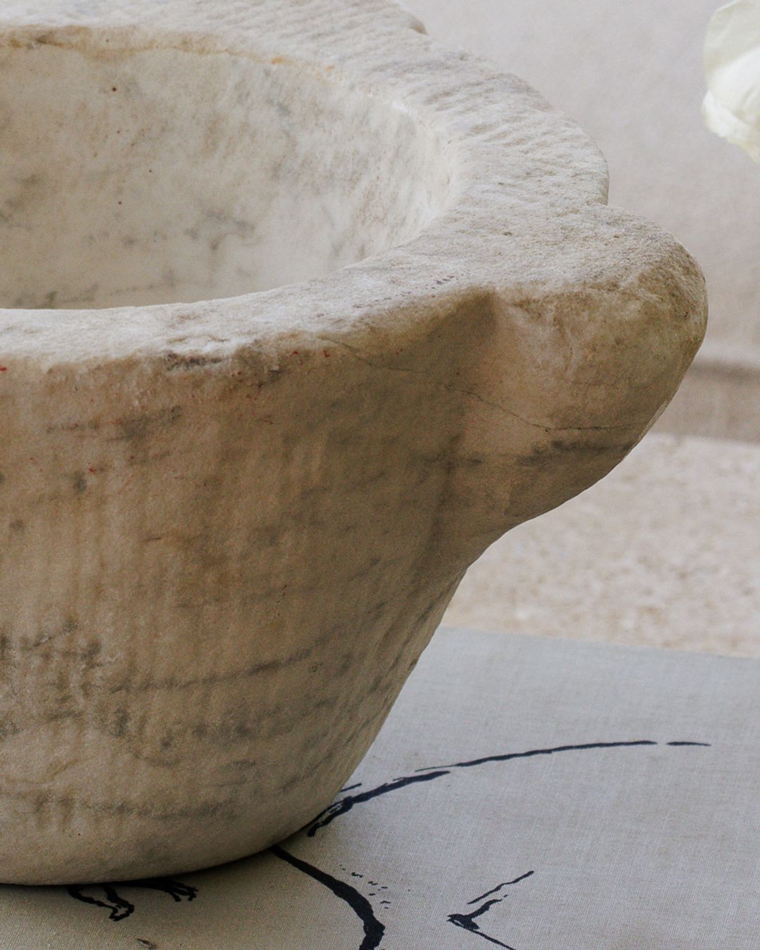French Marble Mortar- II