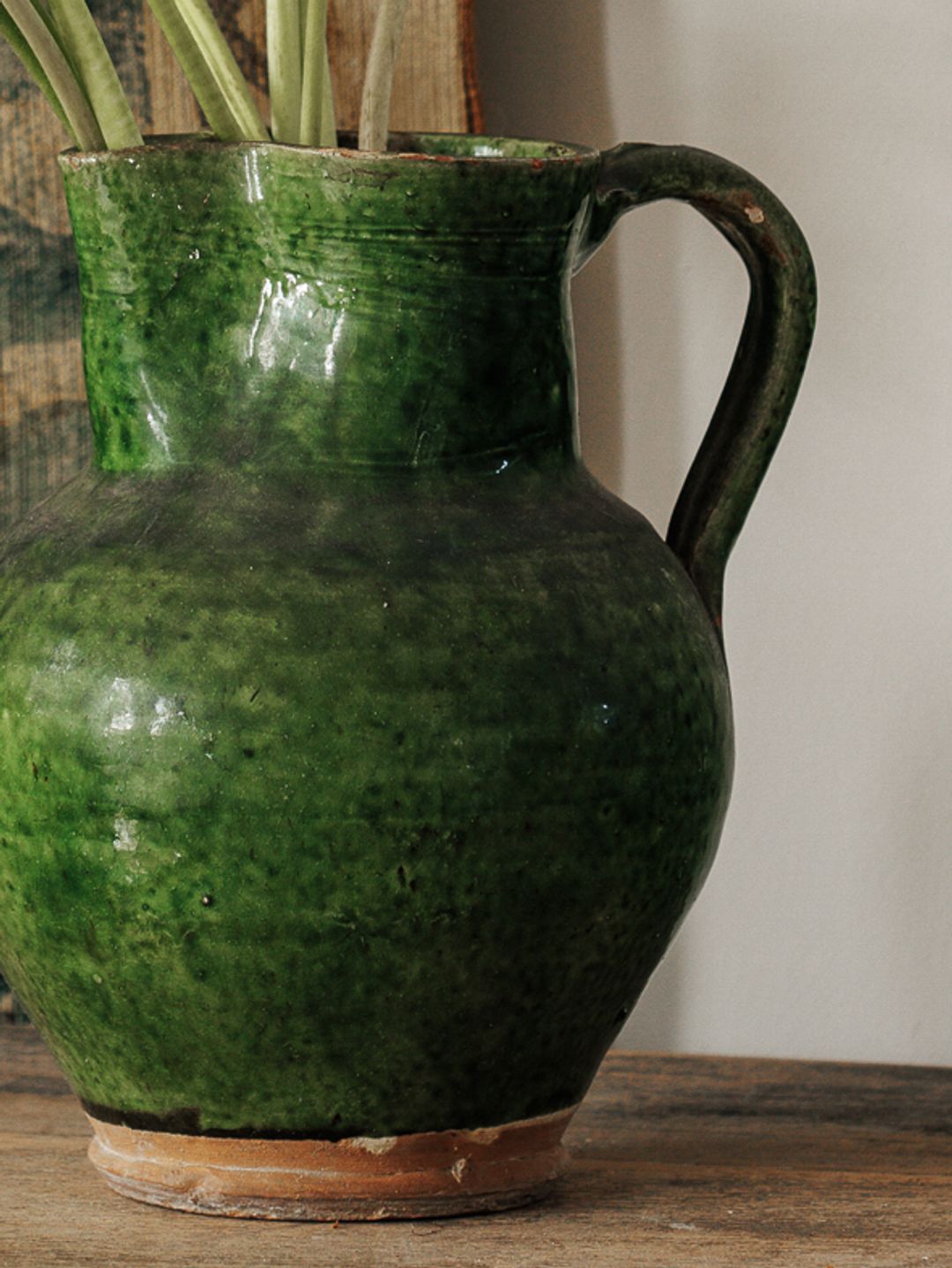 Green Glazed Jug