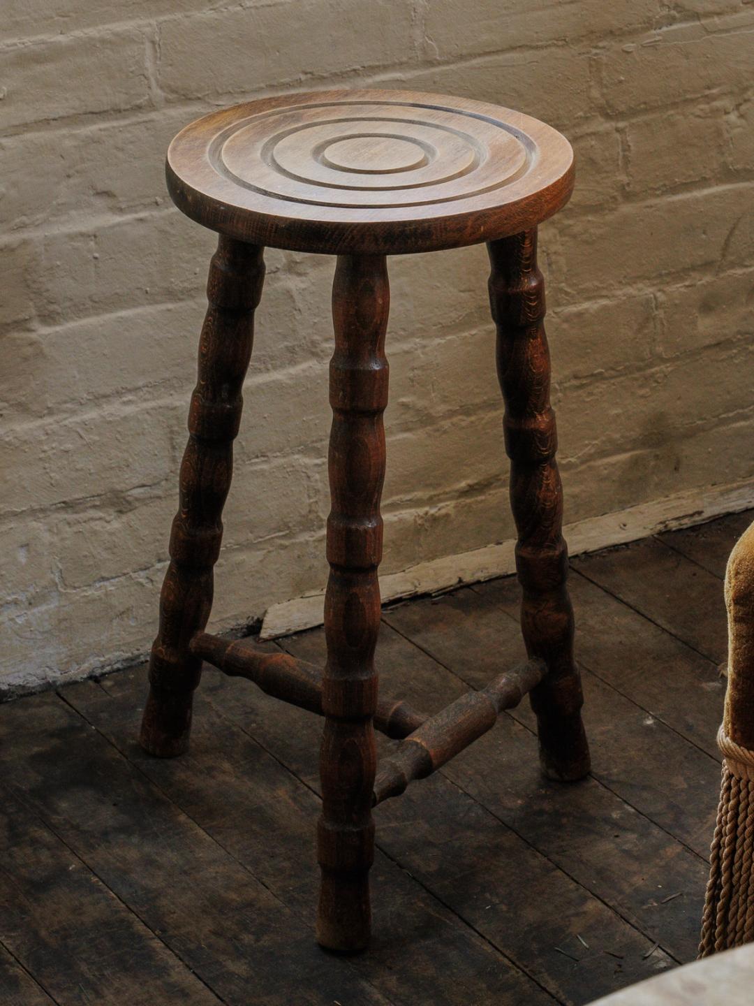 French Tripod Stool - 2
