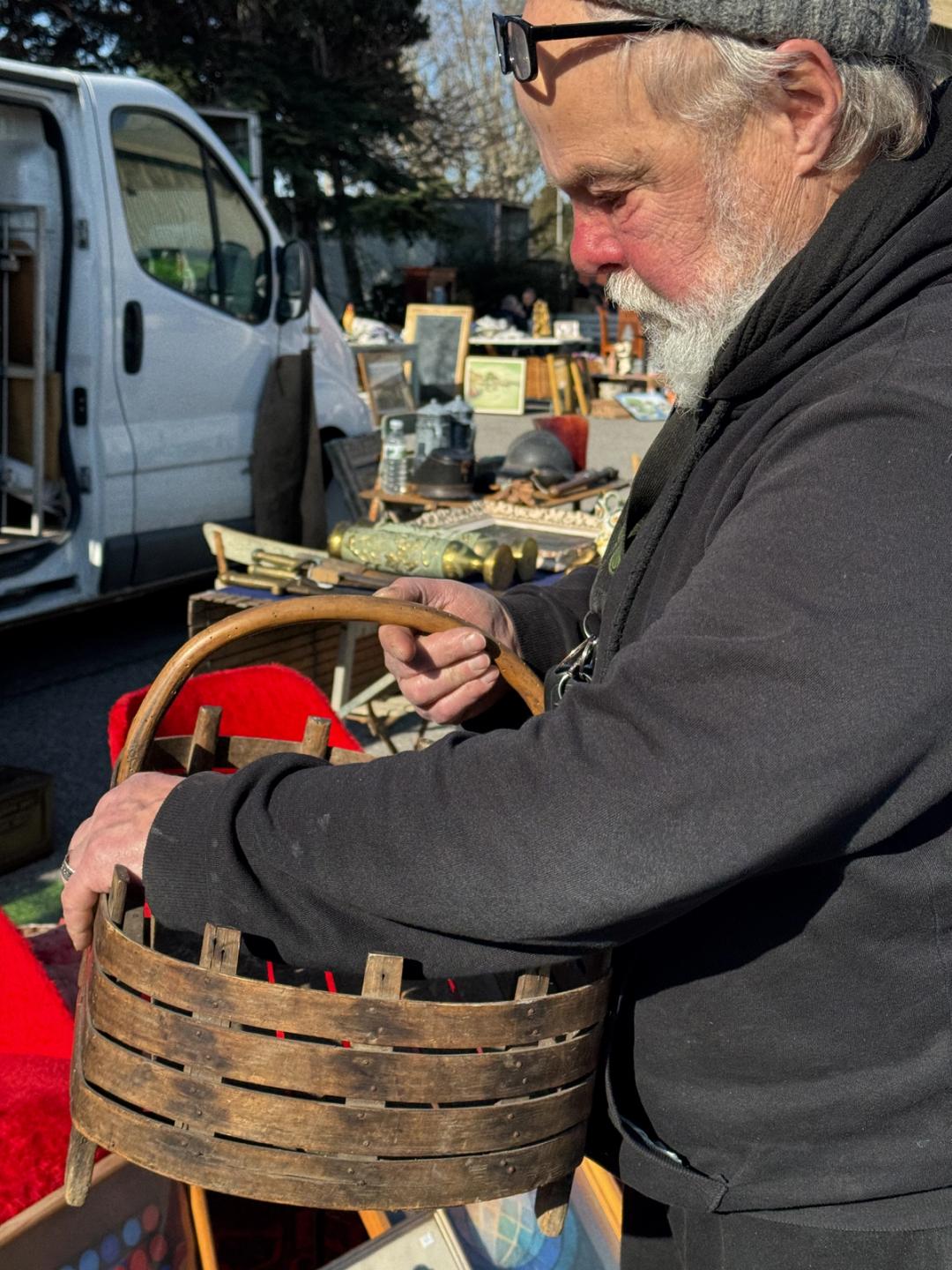 Savoie Wooden Basket
