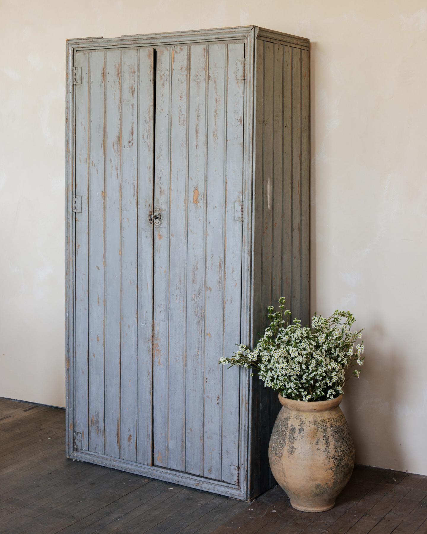 Antique Painted Cupboard