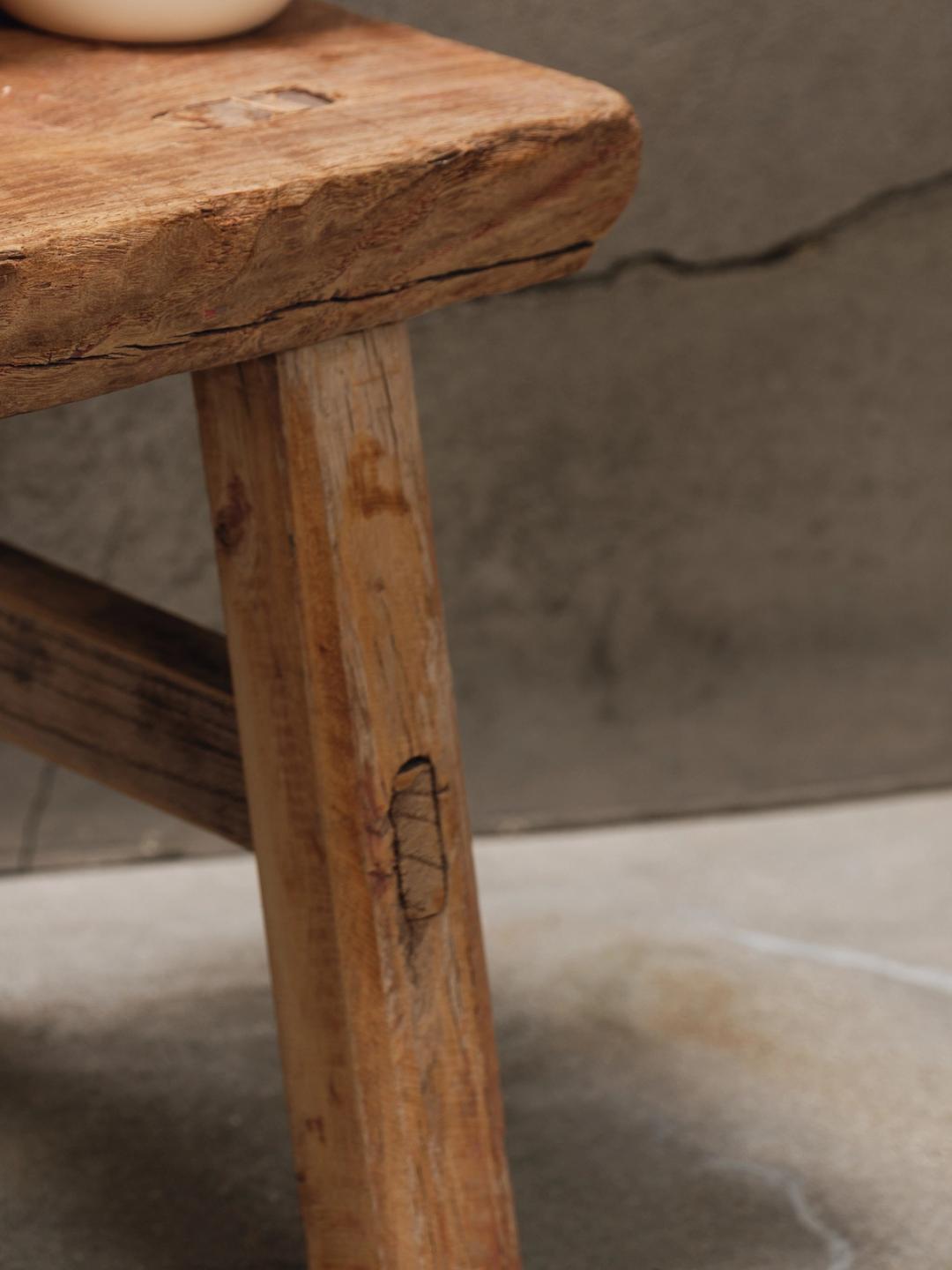 Elmwood Stool