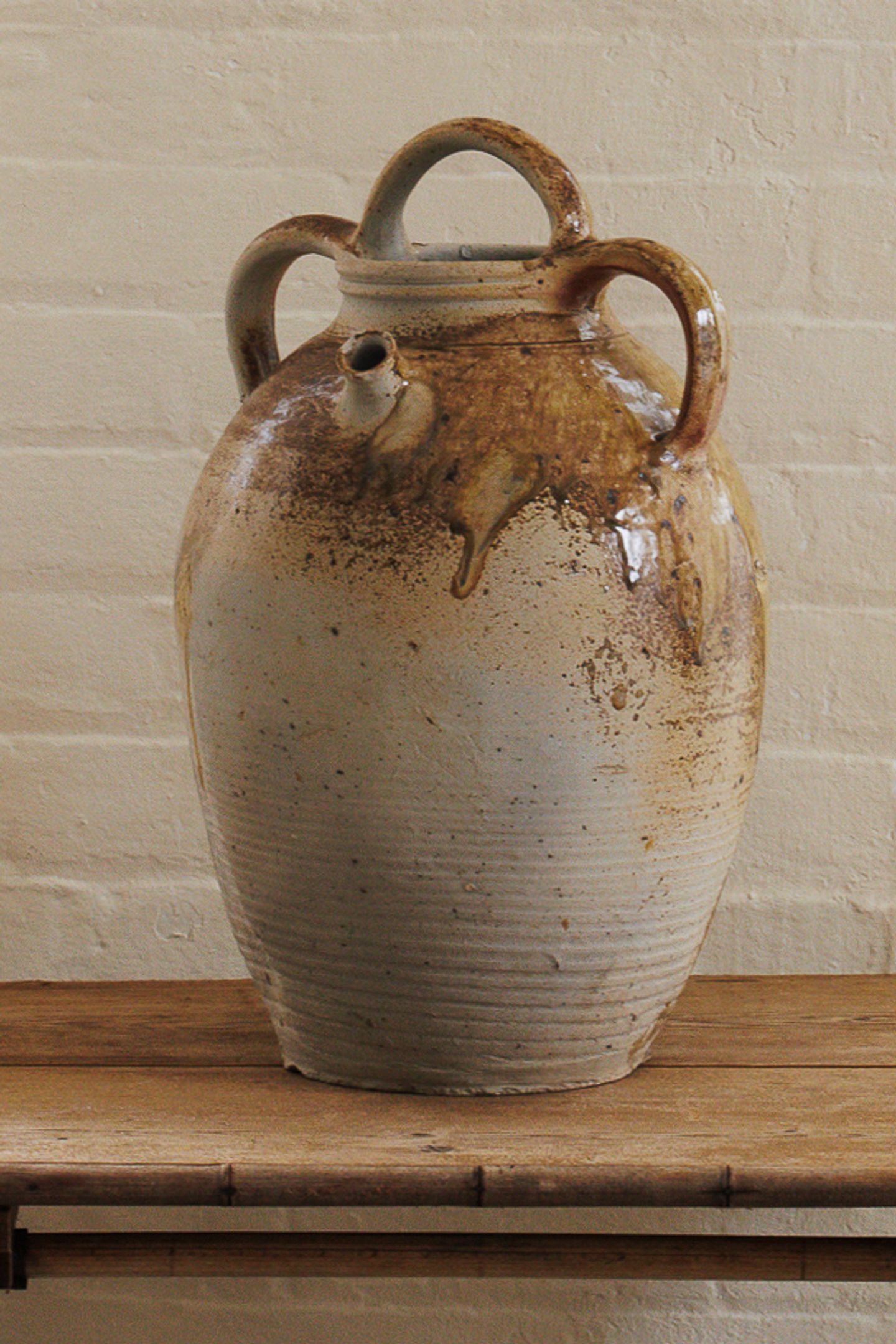 French Three Handle Jug