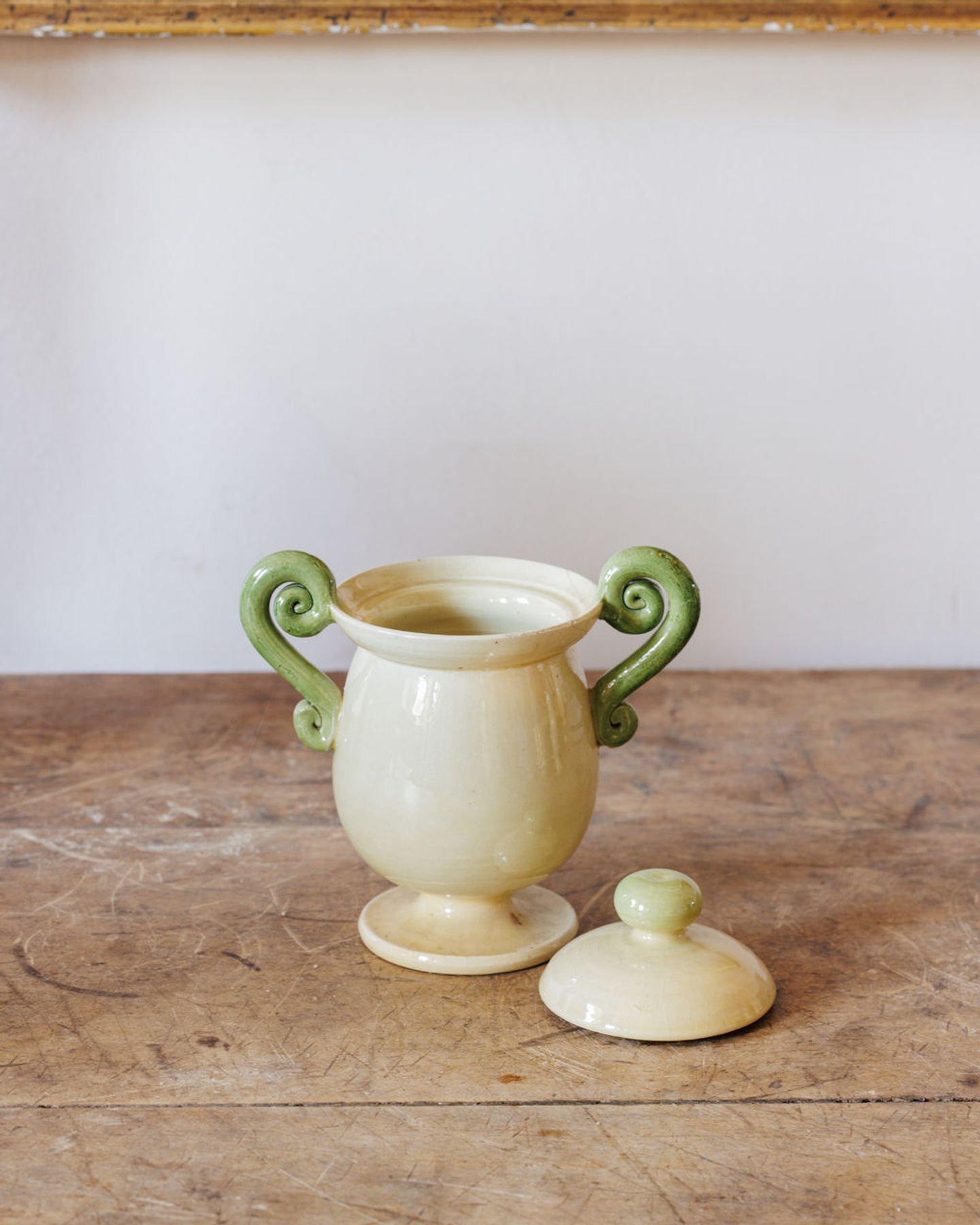 French Swirl Sugar Pot