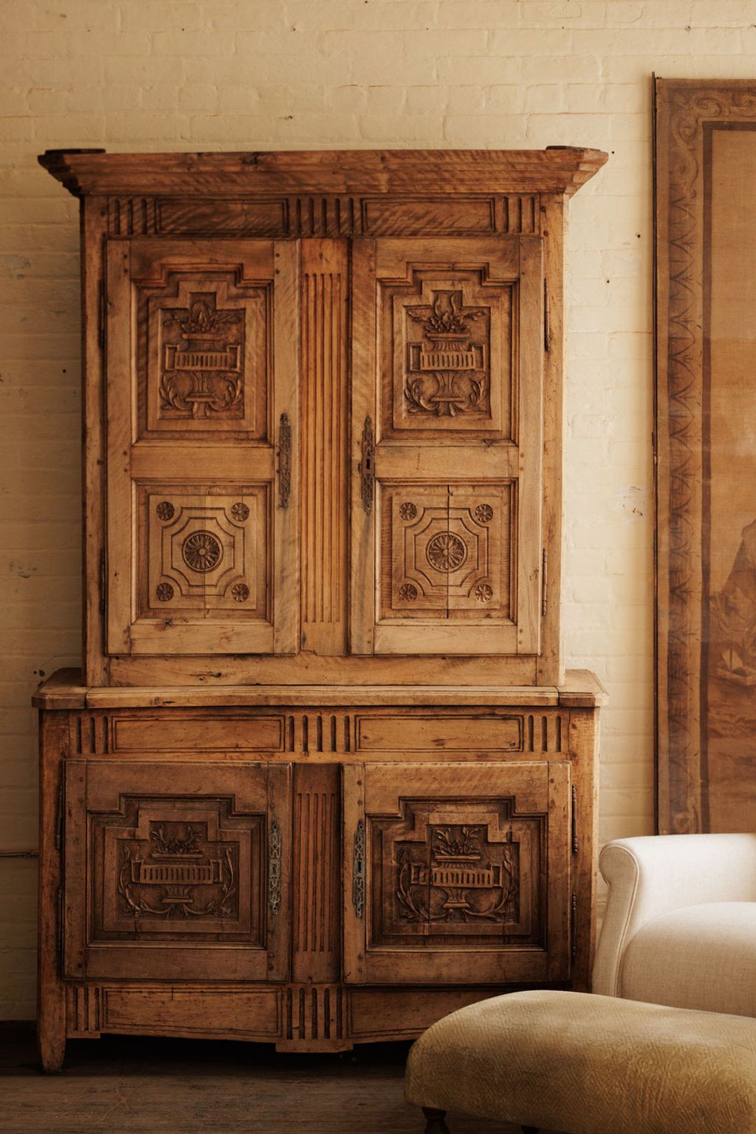 18th c. Oak Cupboard