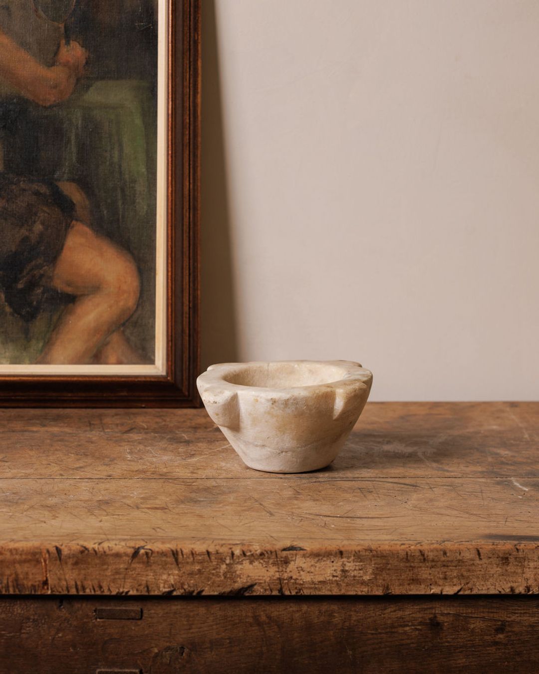 French Marble Mortar