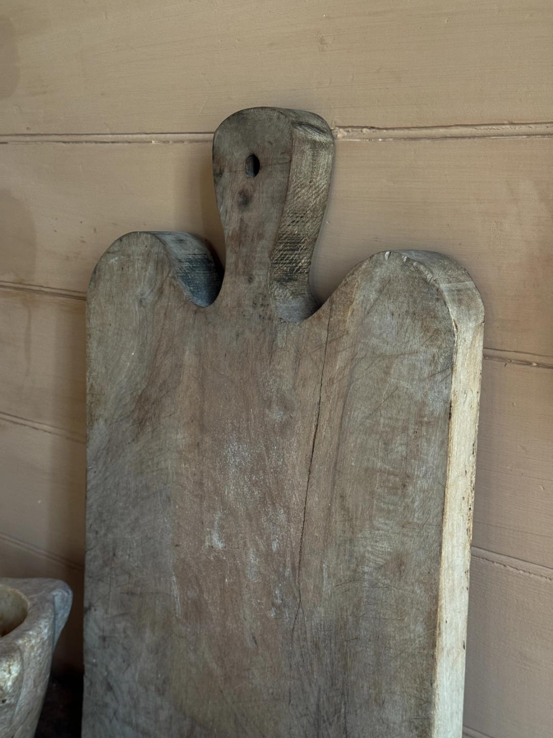 Vintage French Curvy Cutting Board