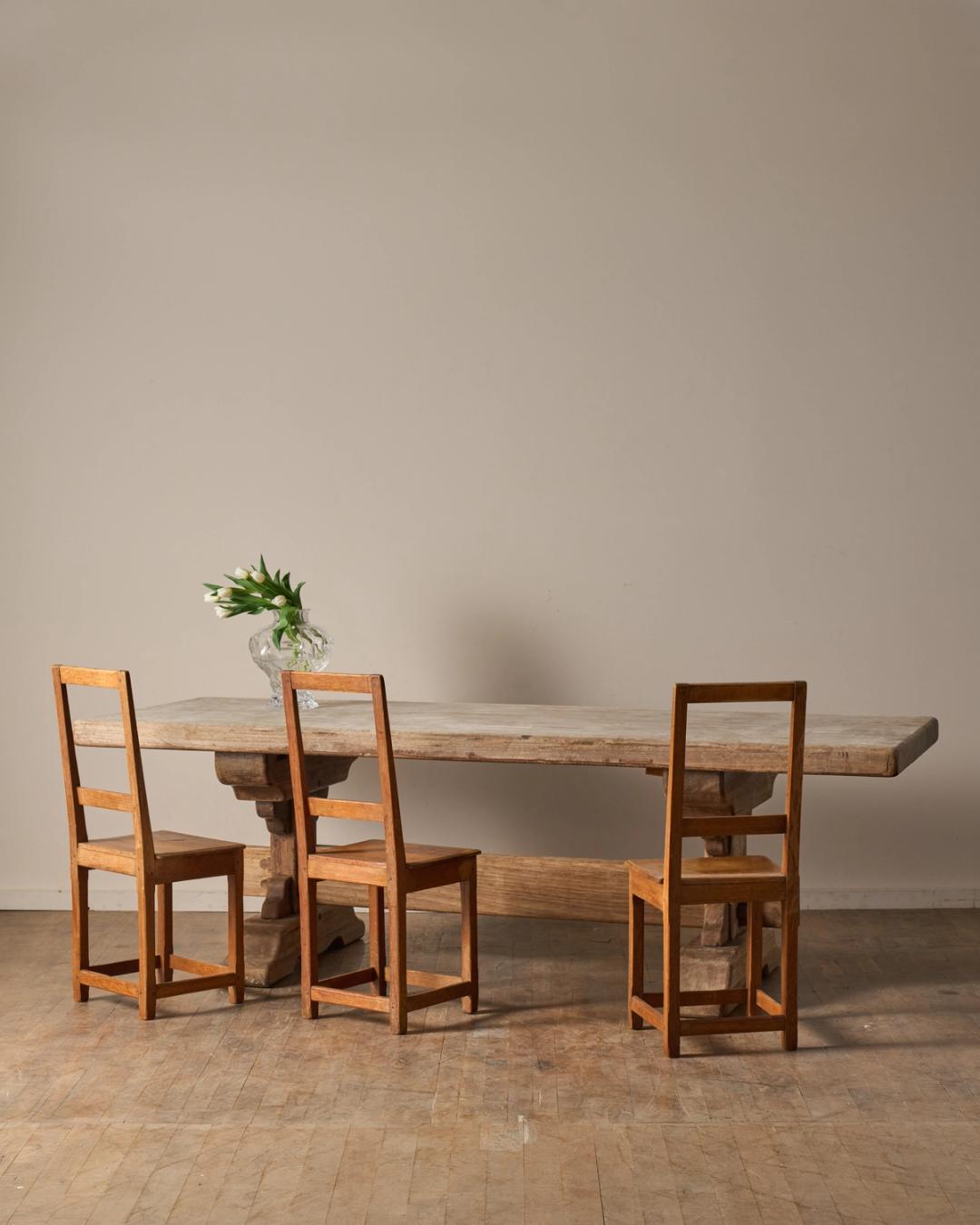 Antique Monastery Dining Table