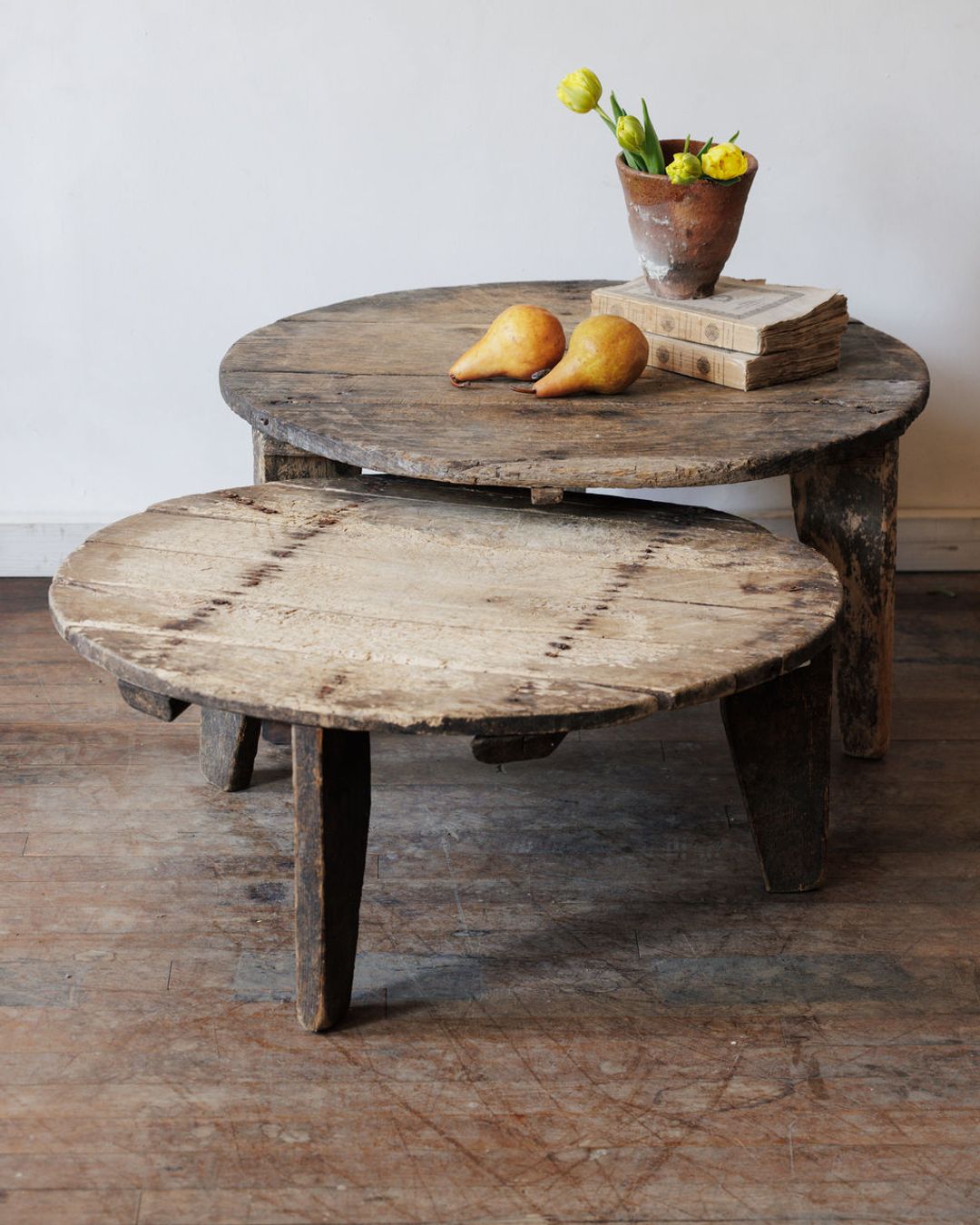 Round Romanian Farm Table - I