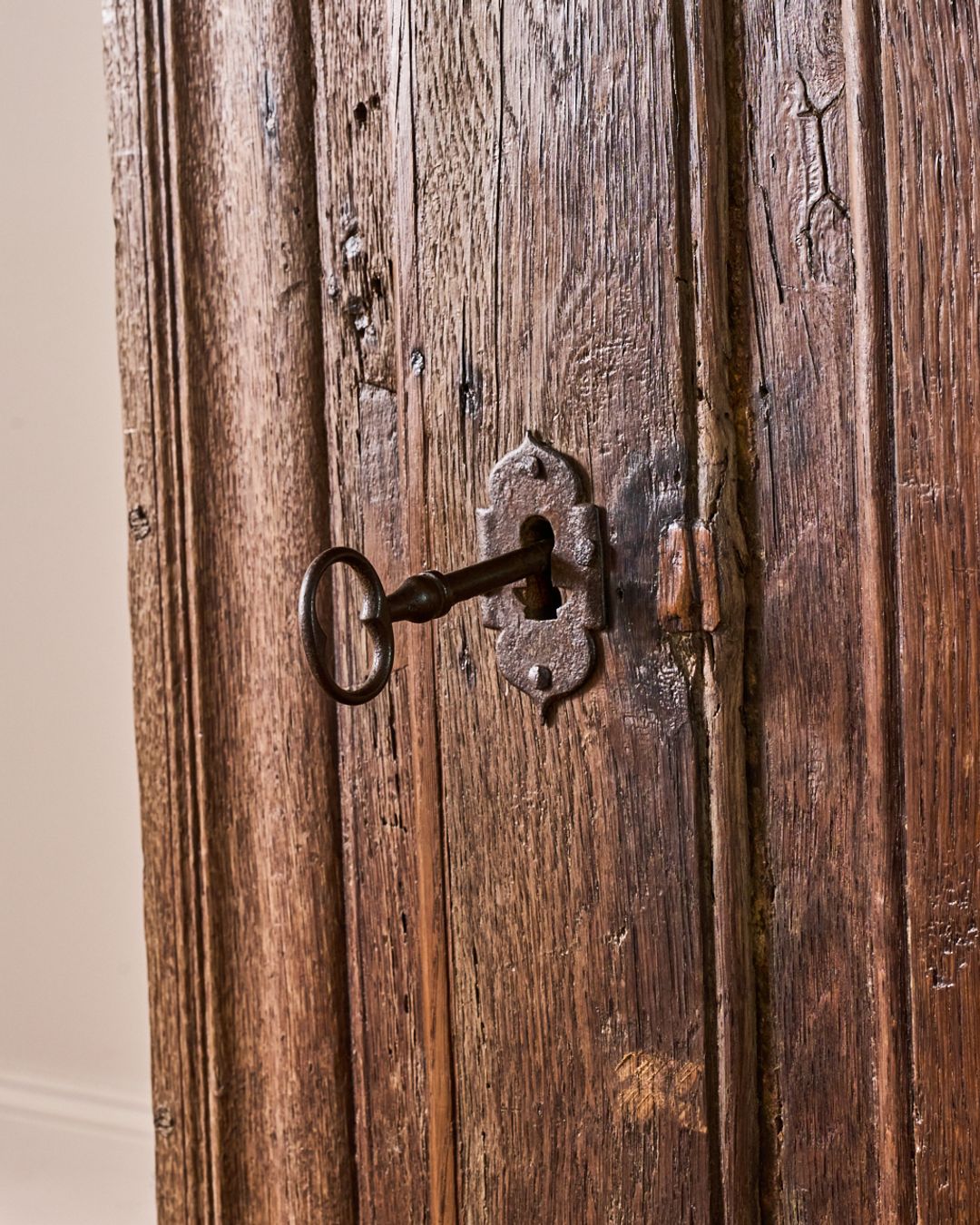 18th c. Carved Cupboard