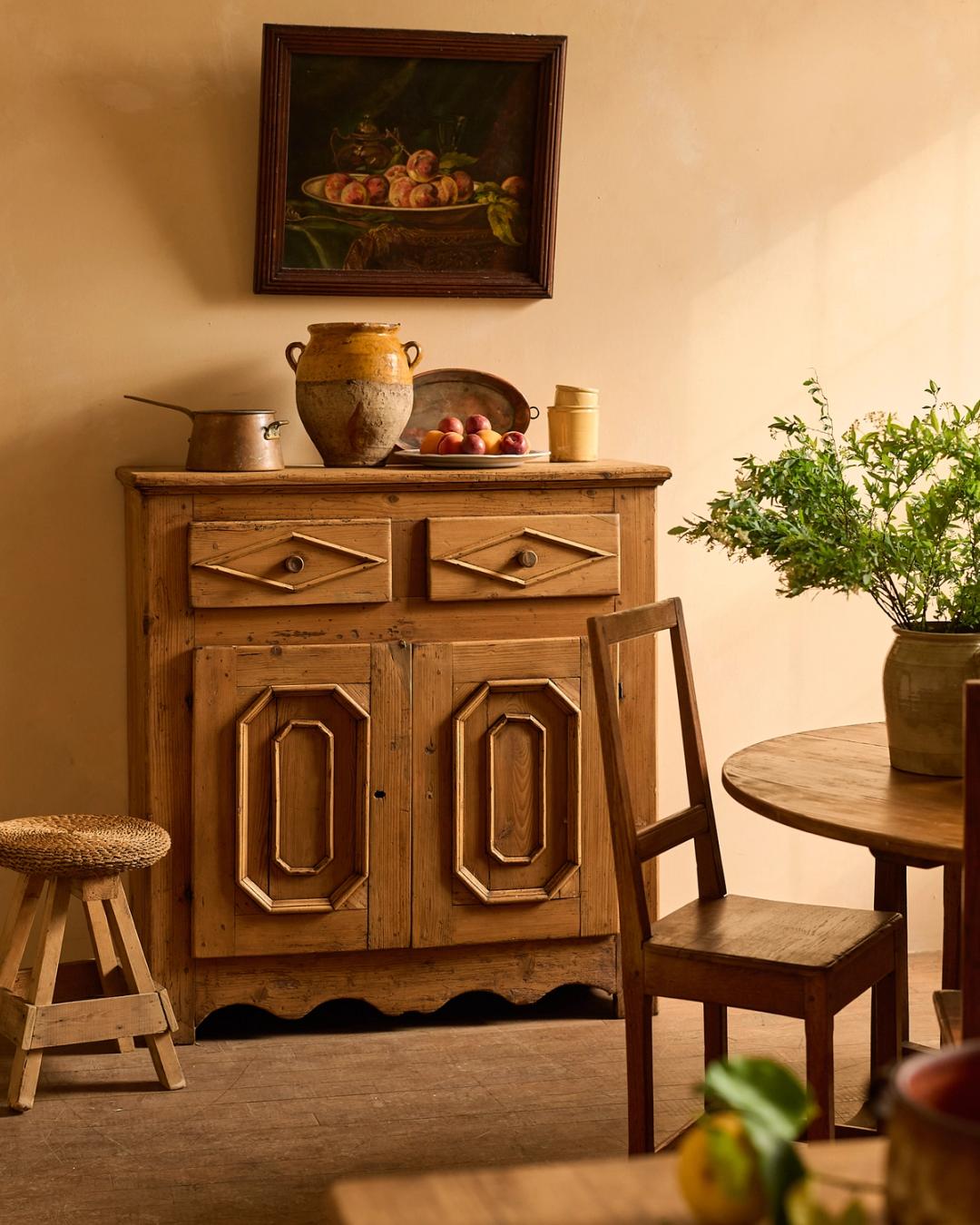 19th c. Tuscan Cupboard