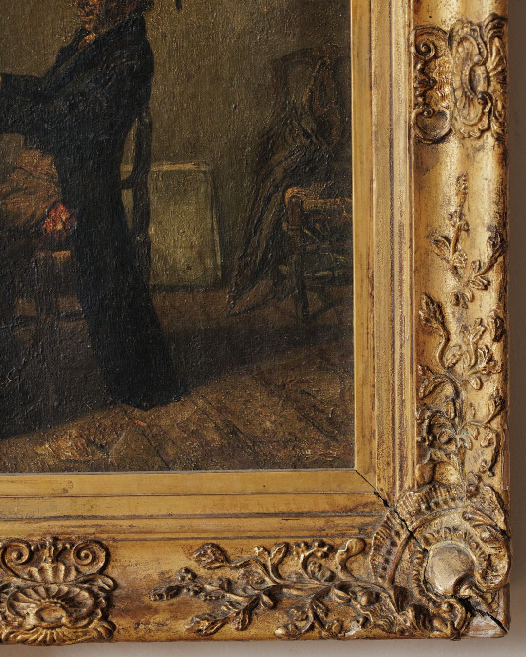 The Writer - Gilt Framed Artwork