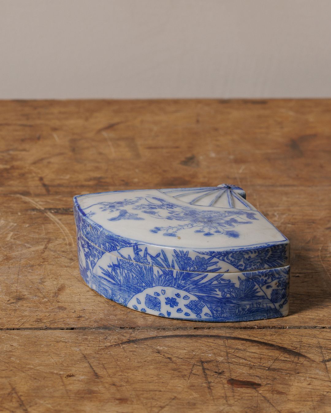 Chinoiserie Fan Jewelry Box