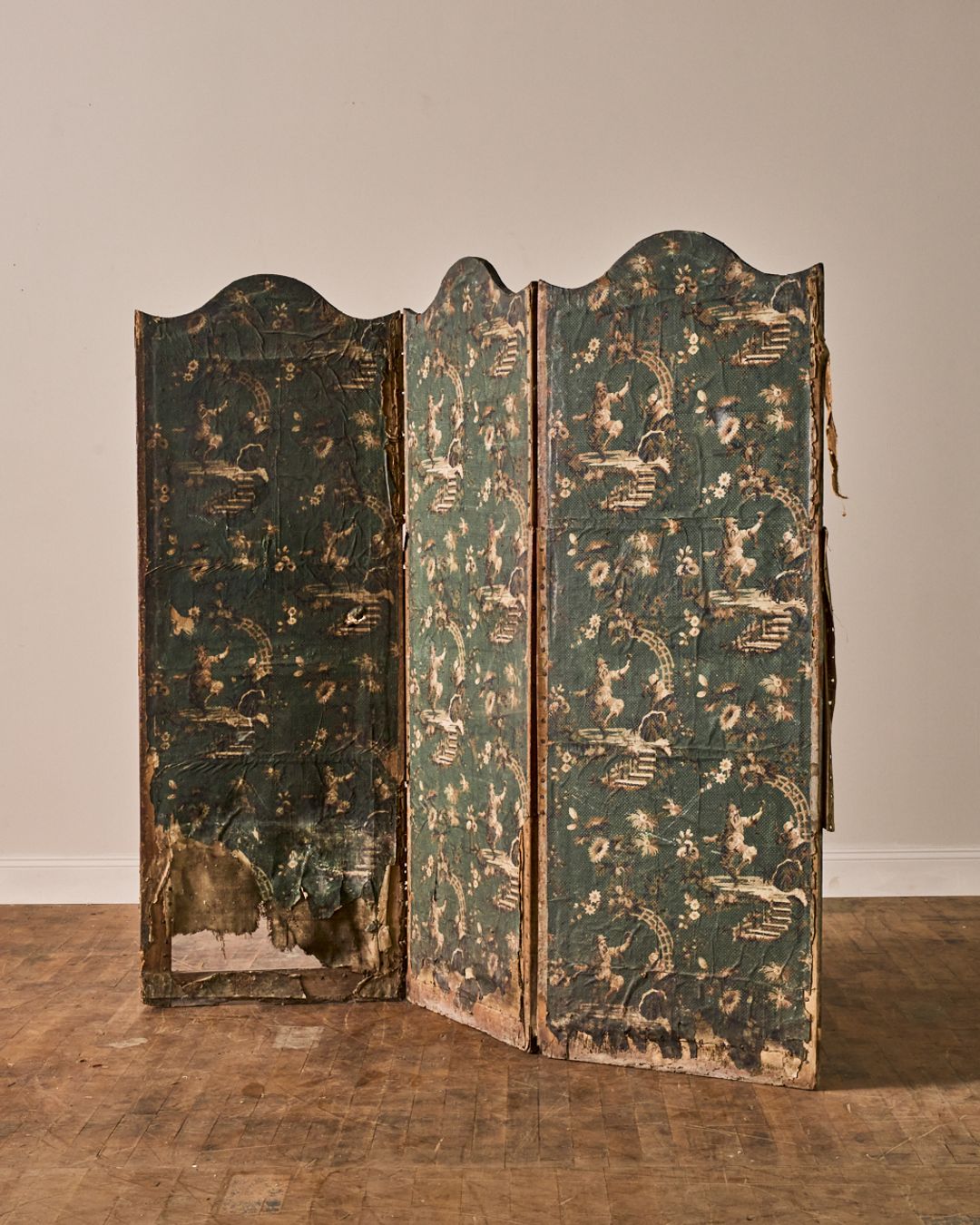 18th c. Chateau Screen Panel