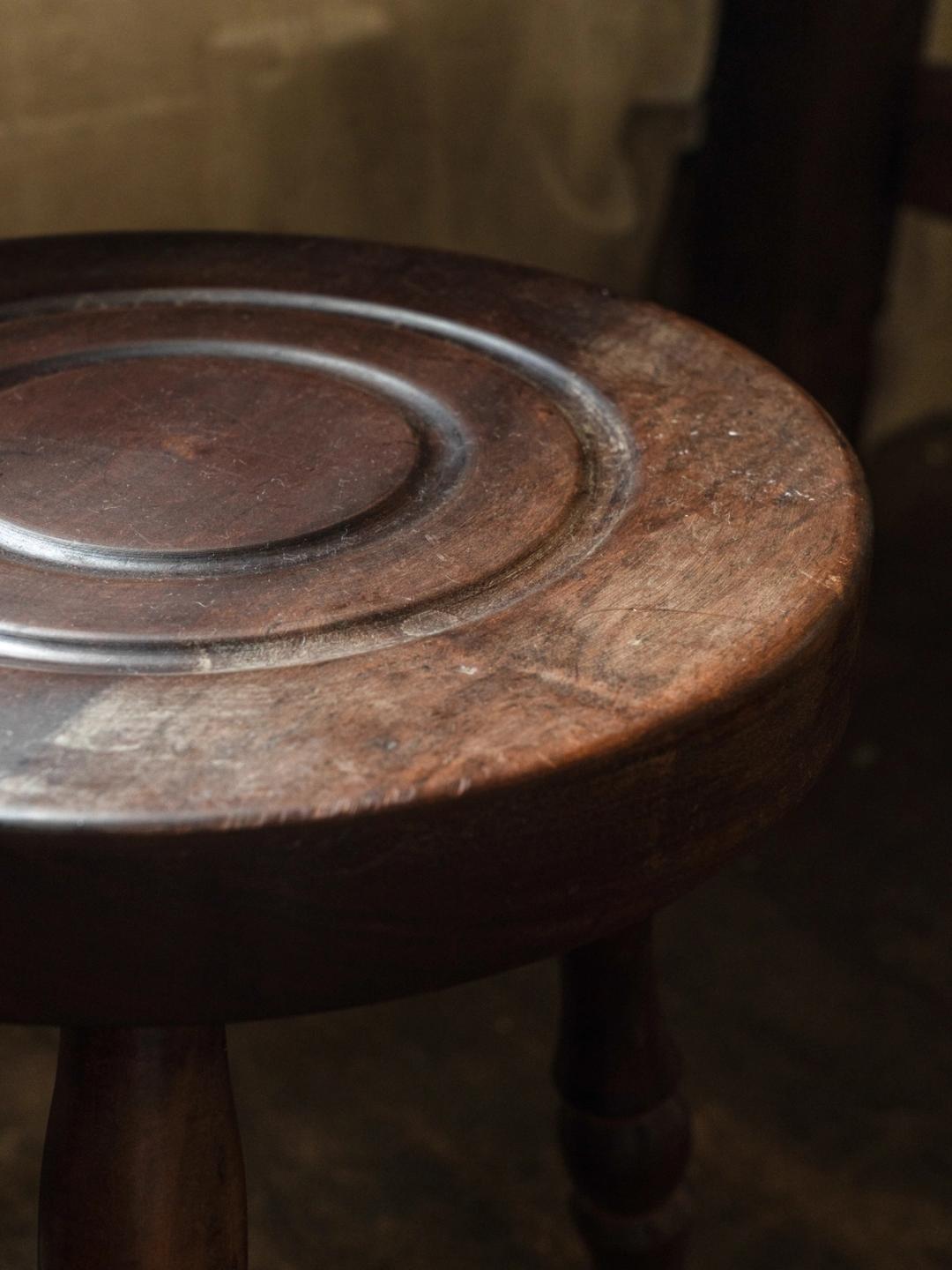 French Tripod Stool
