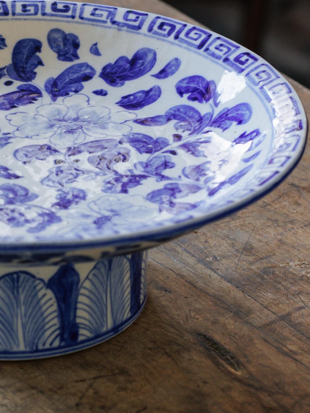 Blue and White Cake stand