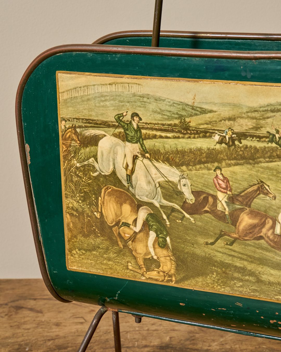 Rare Cheval Magazine Holder